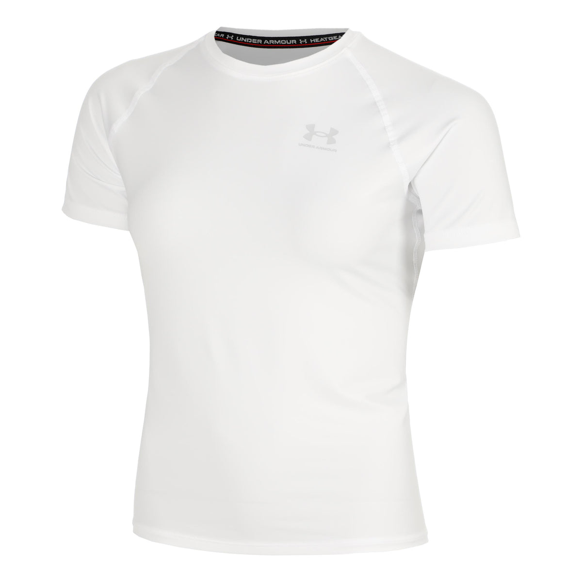 Under Armour Heatgear Authentics Comp Maglietta Donna - bianco, grigio chiaro