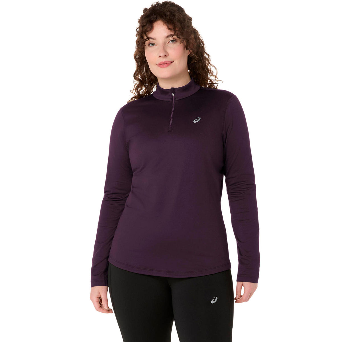ASICS Core 1/2 Zip Winter  Camicia da corsa Donna - vino rosso