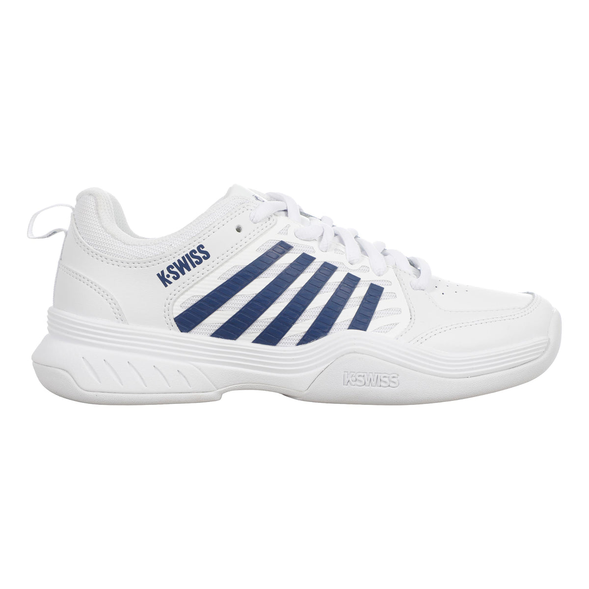 K-Swiss Court Express 2 Scarpa per tappeto Bambini - bianco, blu scuro