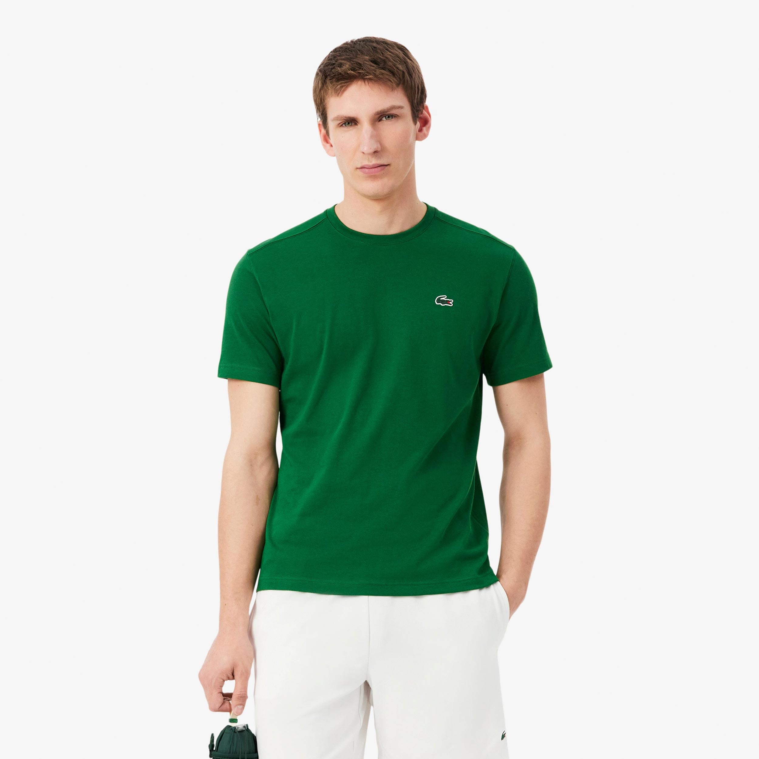 Lacoste Core Maglietta Uomini - verde scuro