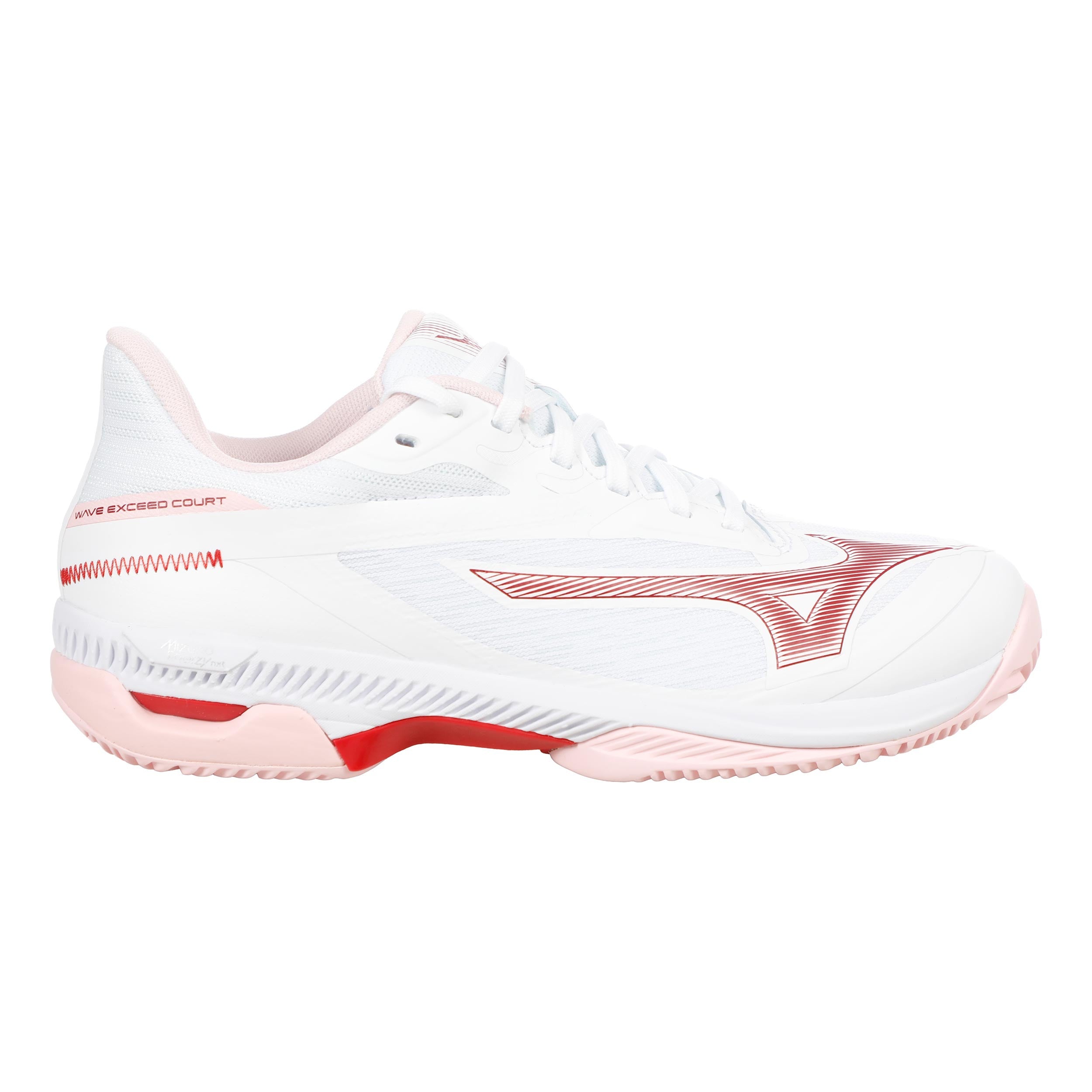 Mizuno Wave Exceed Court Scarpa per terra rossa Donna - bianco, bacca