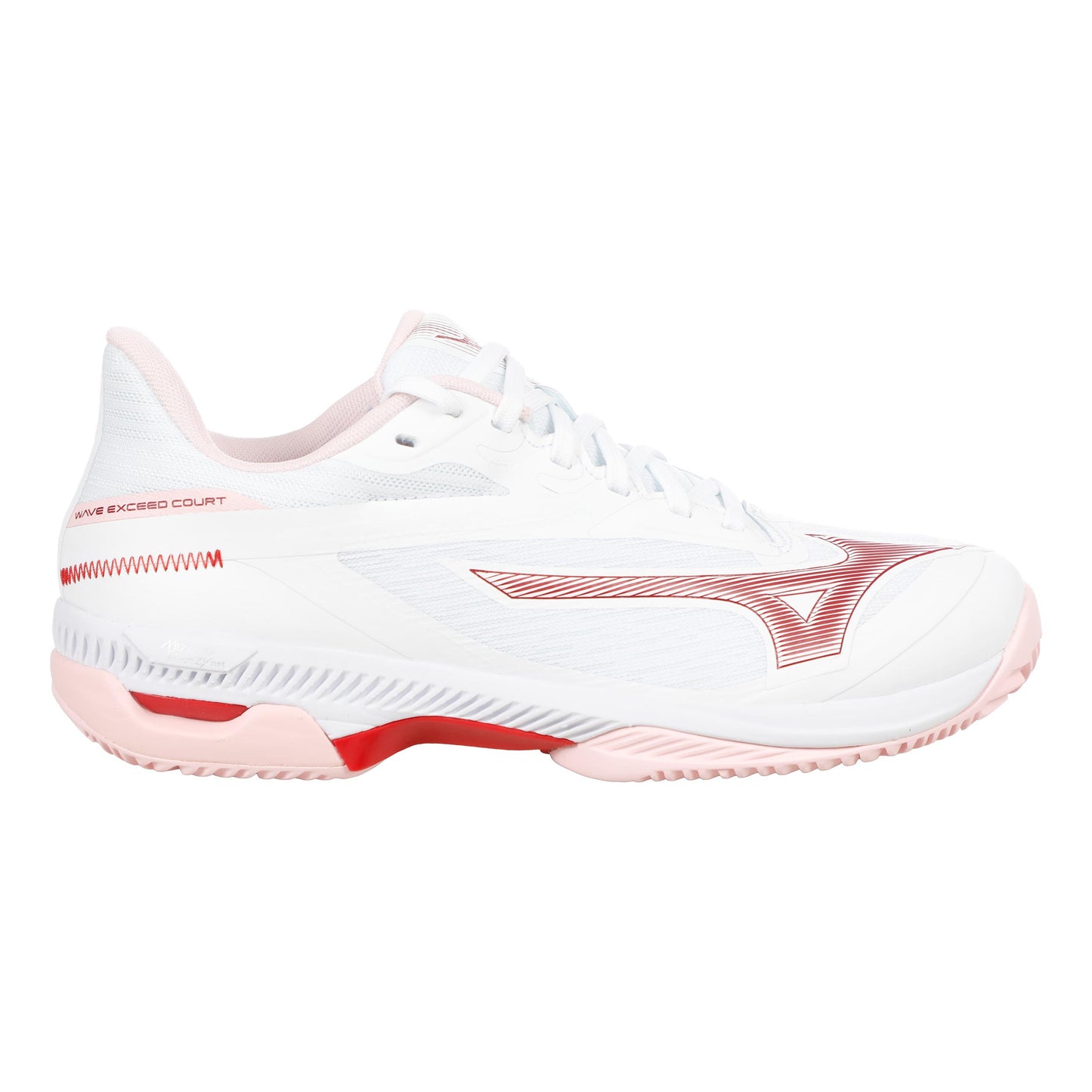 Mizuno Wave Exceed Court Scarpa per terra rossa Donna - bianco, bacca