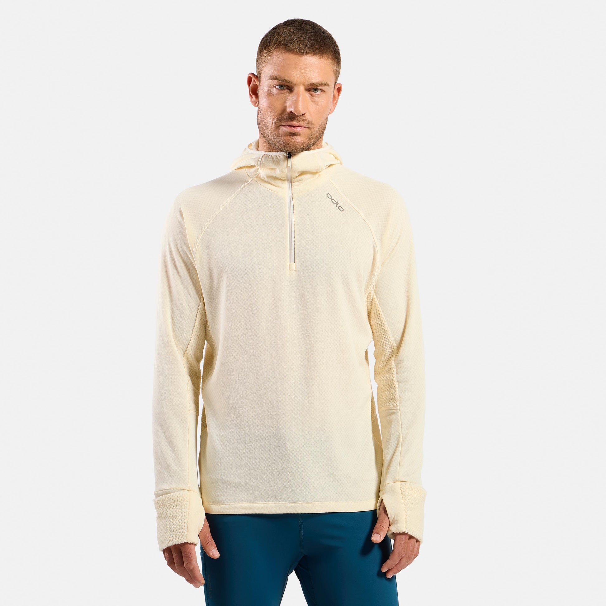 Odlo X-Alp Midlayer  Camicia da corsa Uomini - crema