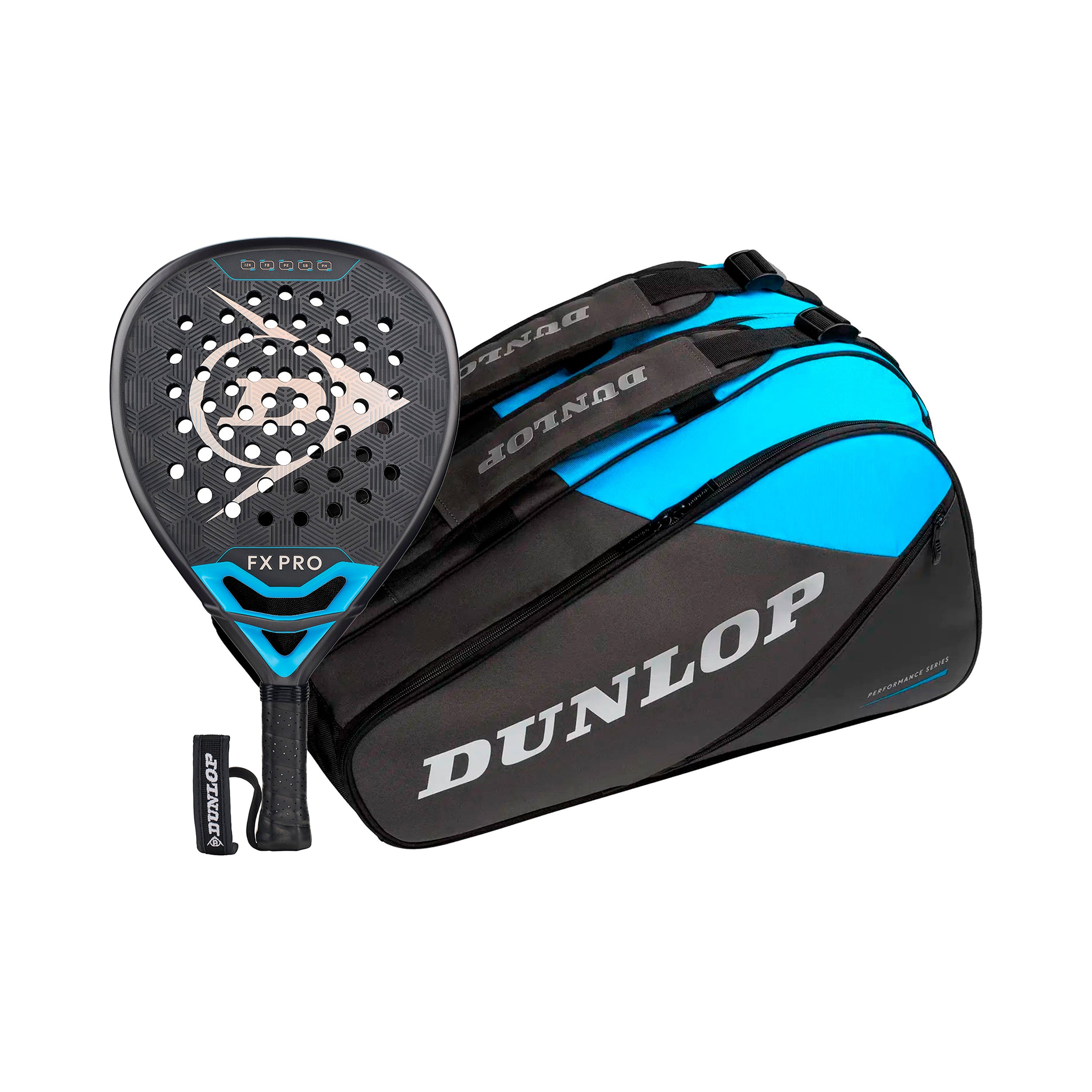 Dunlop FX Pro In aggiunta borsa per racchetta