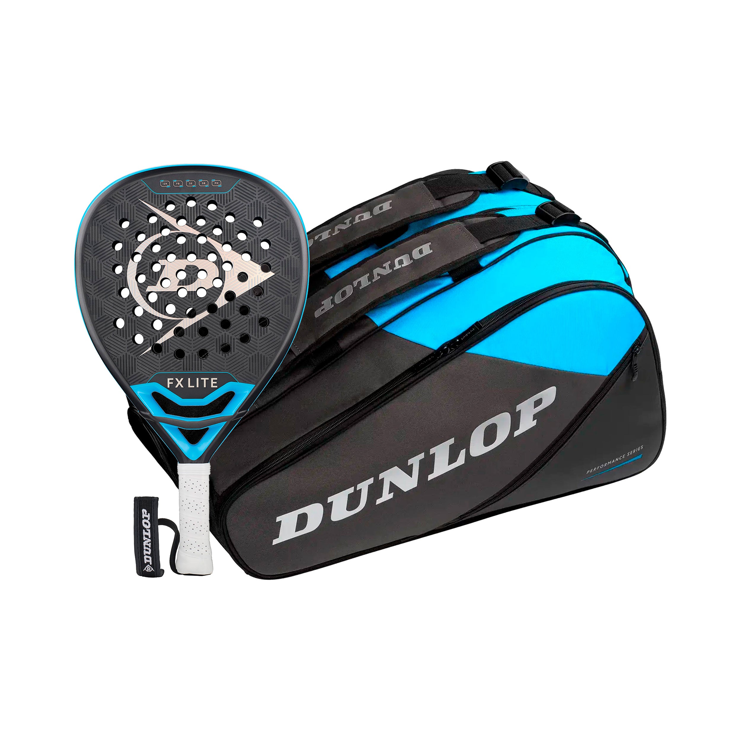 Dunlop FX Lite In aggiunta borsa per racchetta