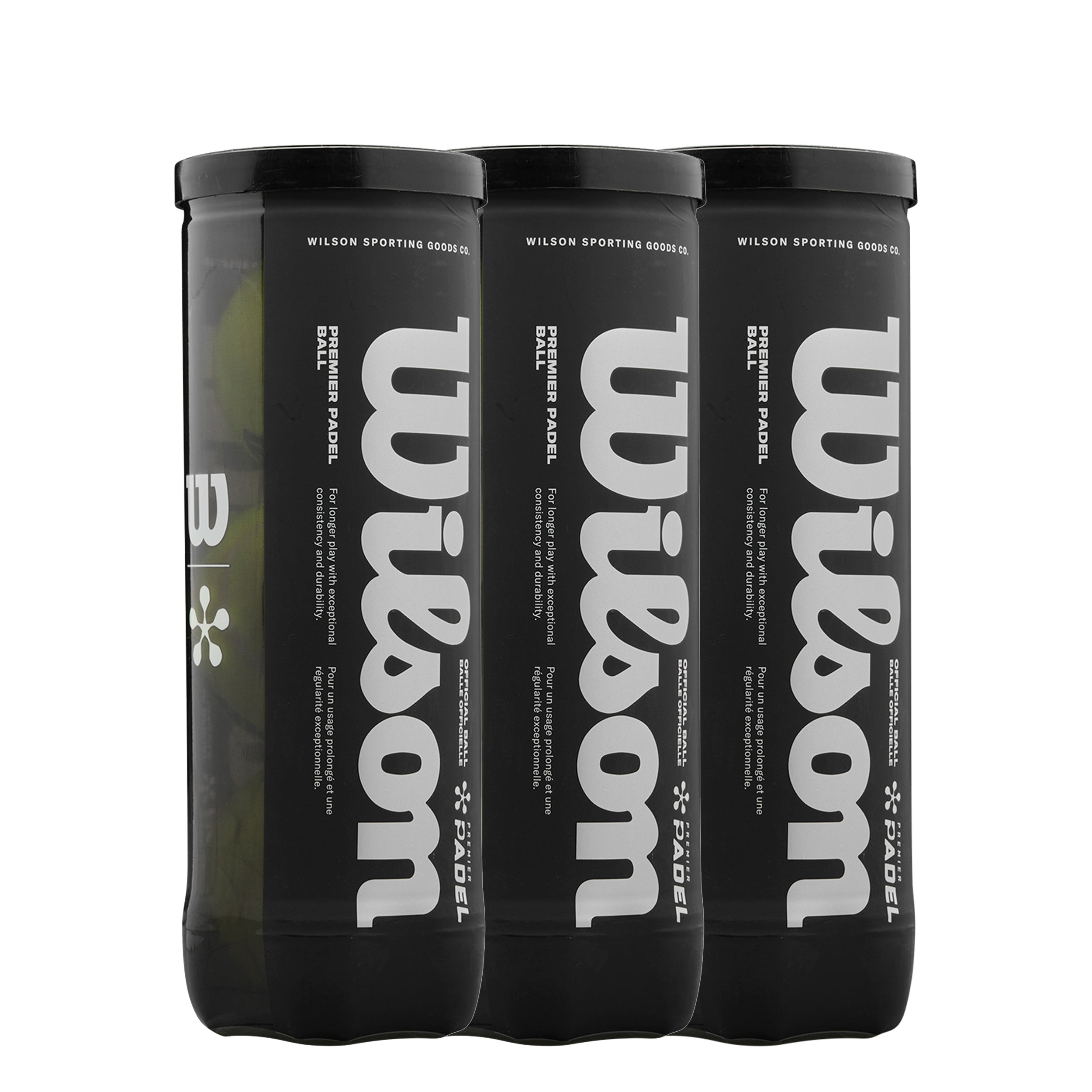 Wilson 3 tubi da 3 Premier Padel X3