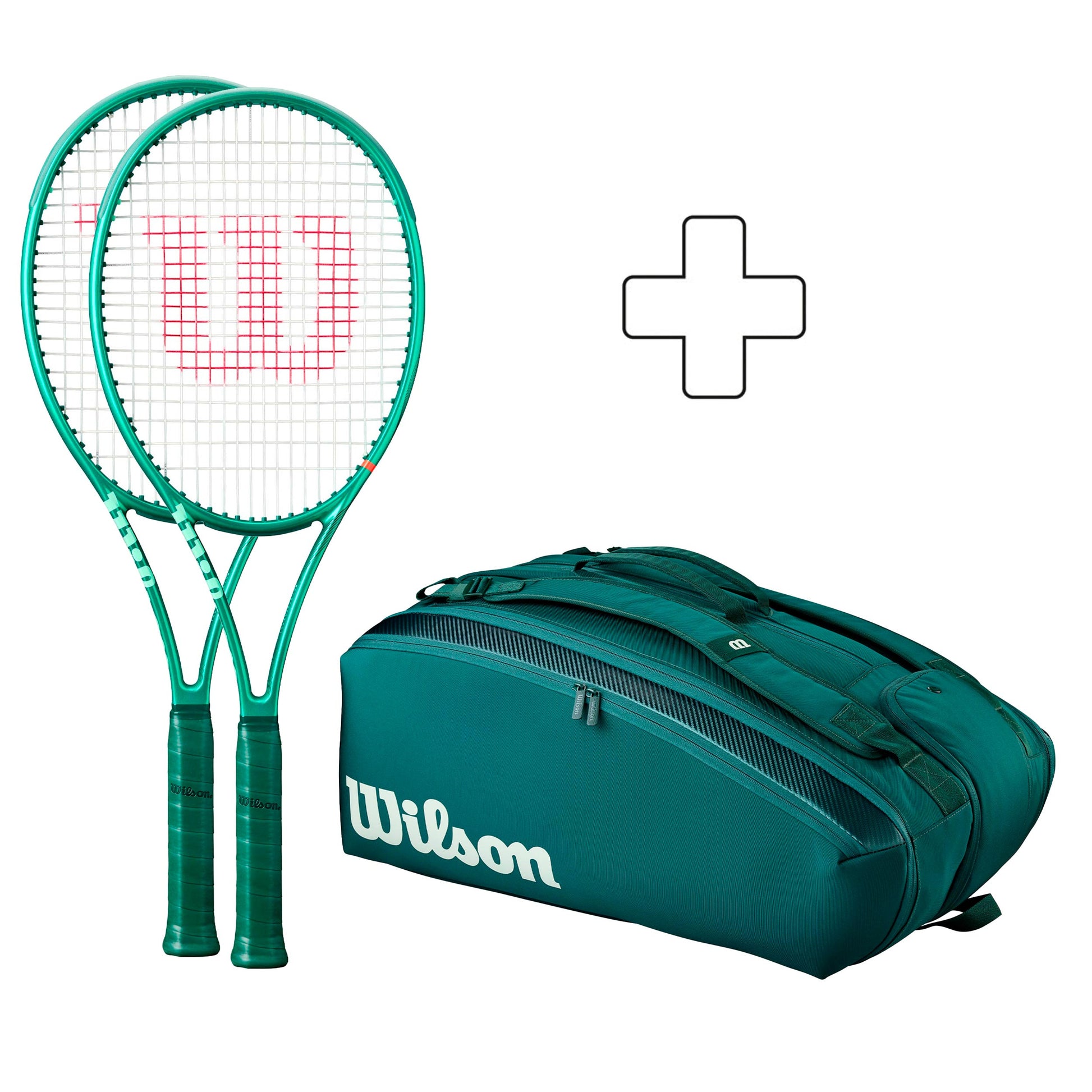 Wilson 2 Blade Blade 98 18X20 v10 In aggiunta borsa per racchetta