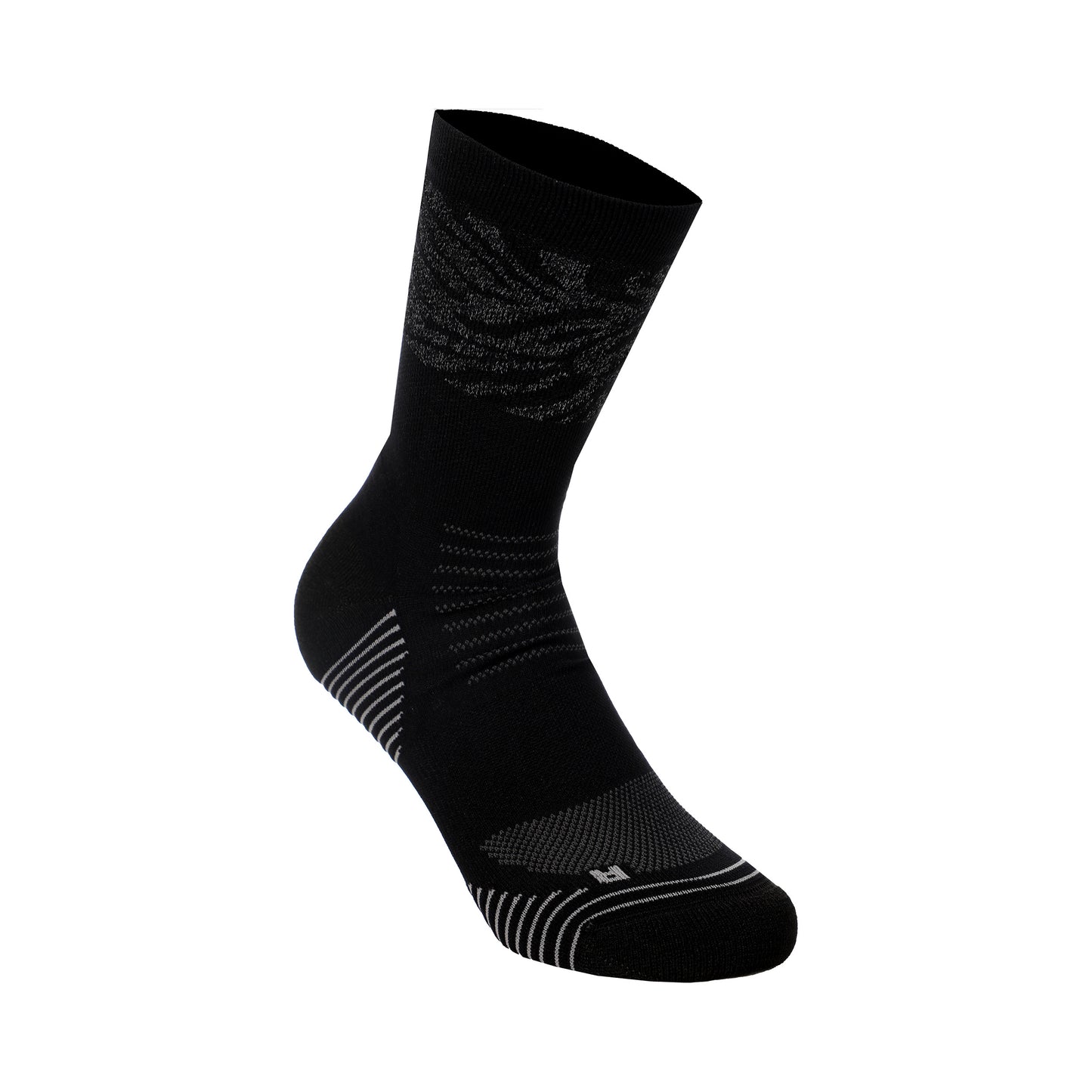 ASICS Performance Lite-Show Crew Calze da corsa -nero