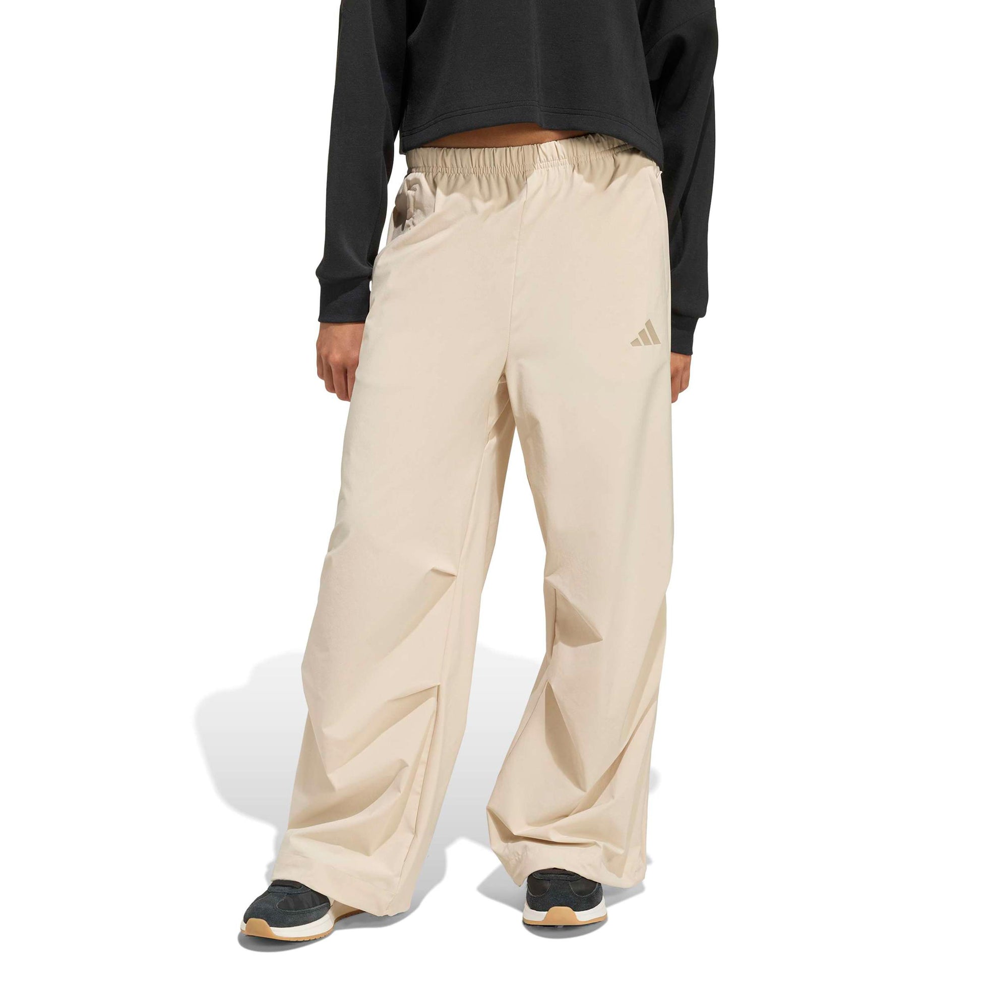 adidas Wide Strech Woven Pantalone da allenamento Ragazze - beige