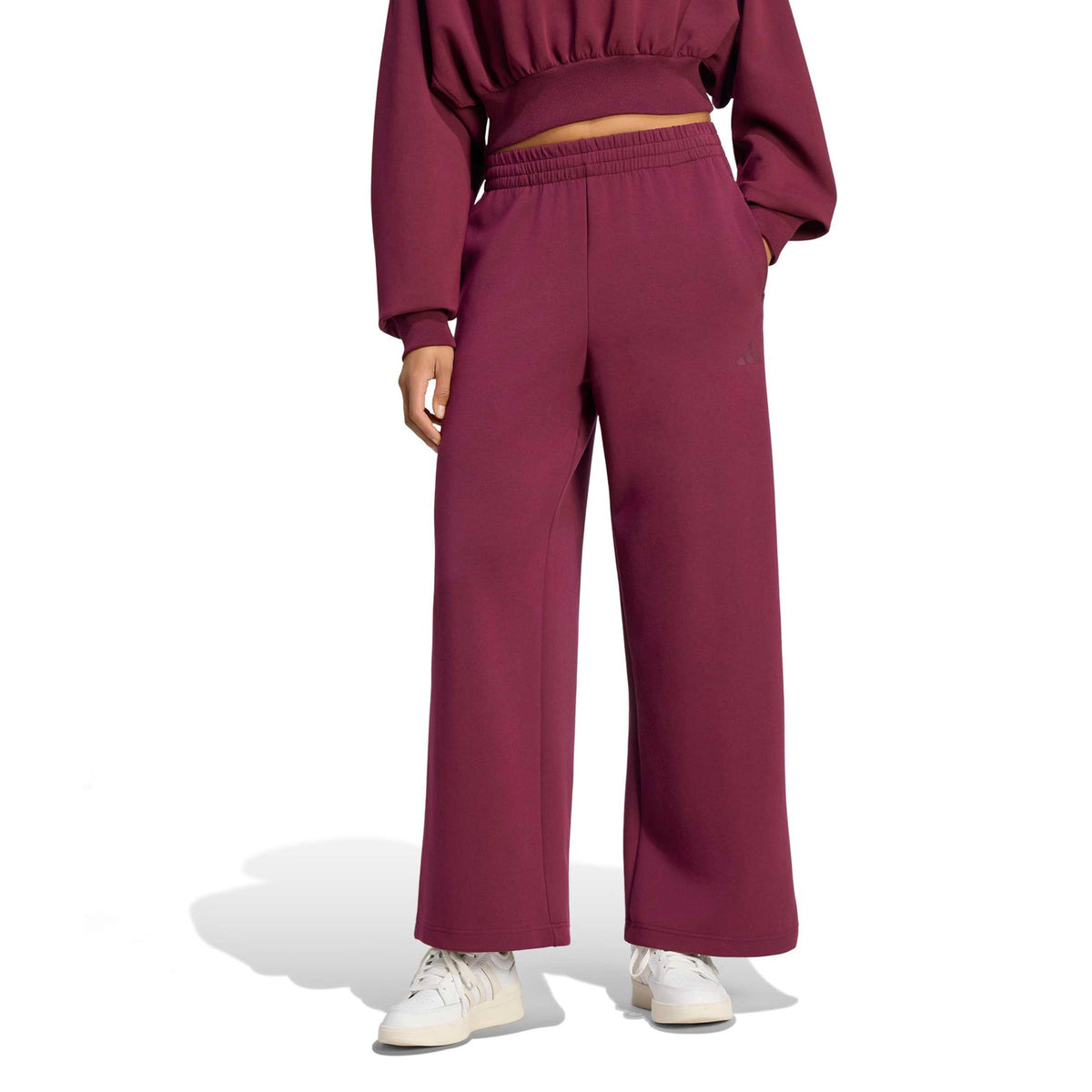 adidas Soft Lux Straight Pantalone da allenamento Donna - vino rosso
