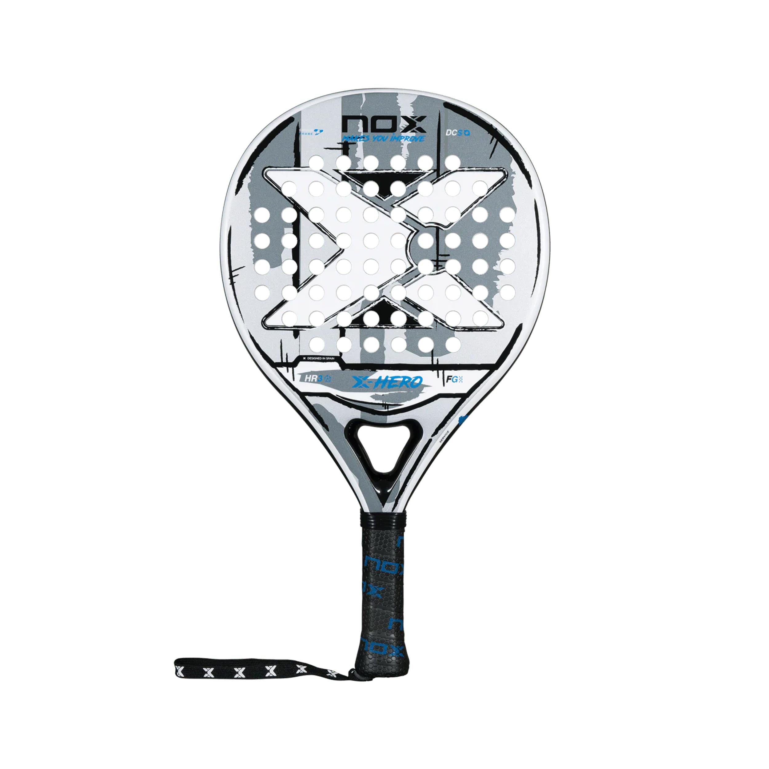 NOX X-HERO WHITE Racchette da padel