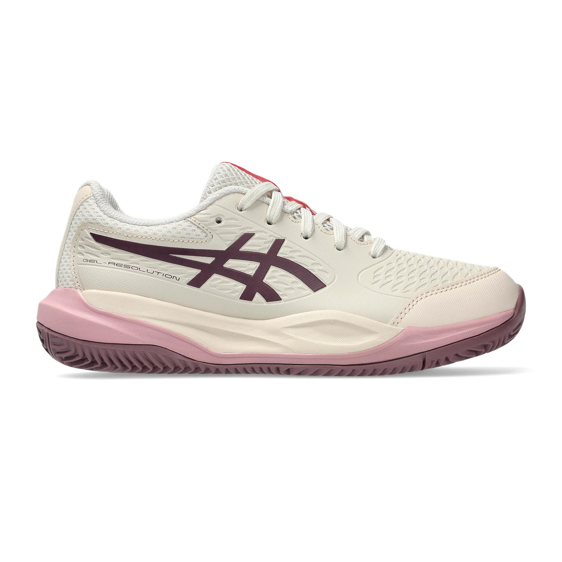 ASICS Gel-Resolution X GS Scarpa per terra rossa Bambini - beige, malva