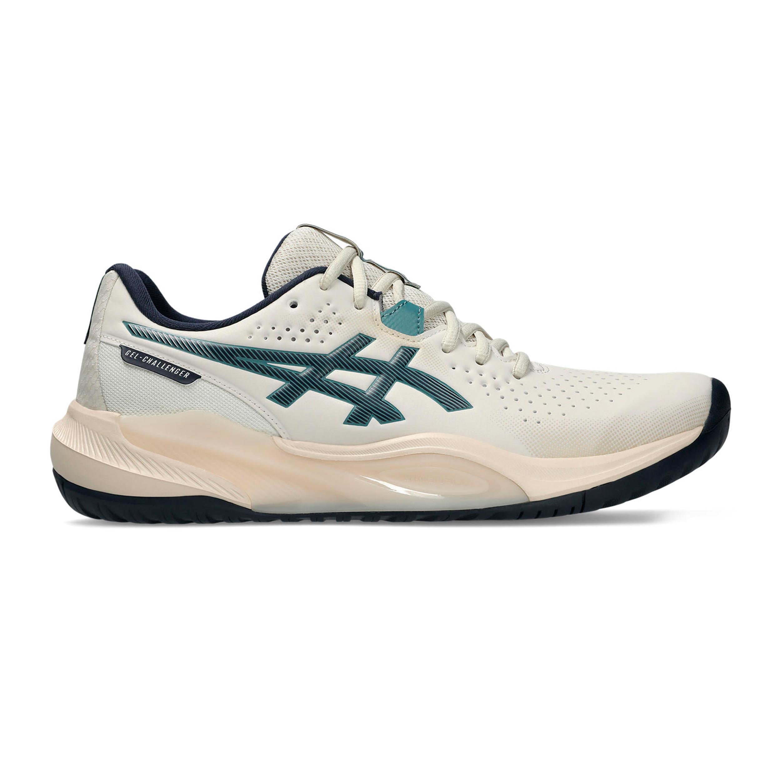 ASICS Gel-Challenger 15 Scarpa per tutte le superfici Uomini - beige, blu scuro
