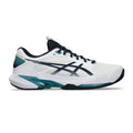 Solution Speed FF 4 Scarpa per terra rossa Uomini - bianco, blu notte