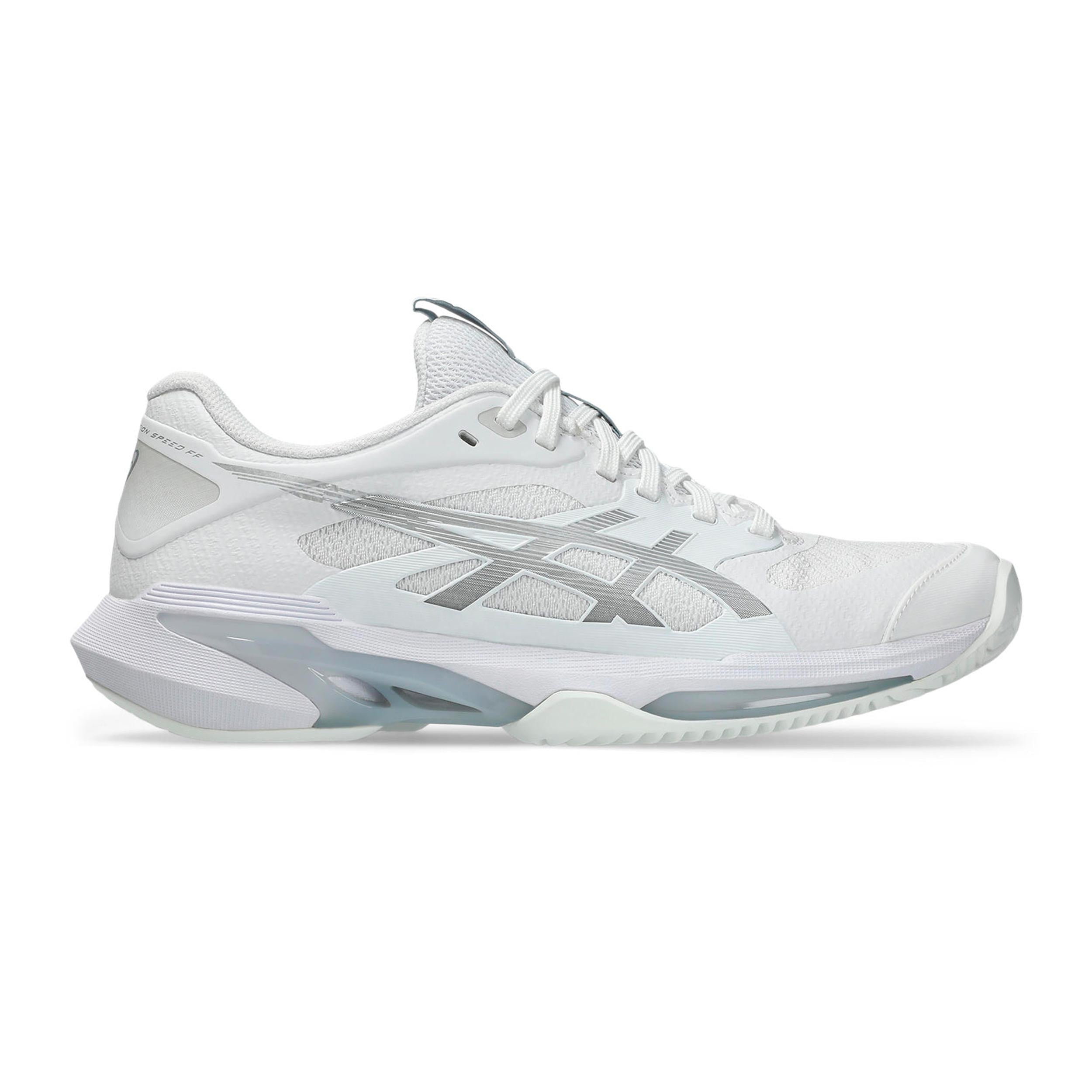 ASICS Solution Speed FF 4 Scarpa per terra rossa Donna - bianco, argento