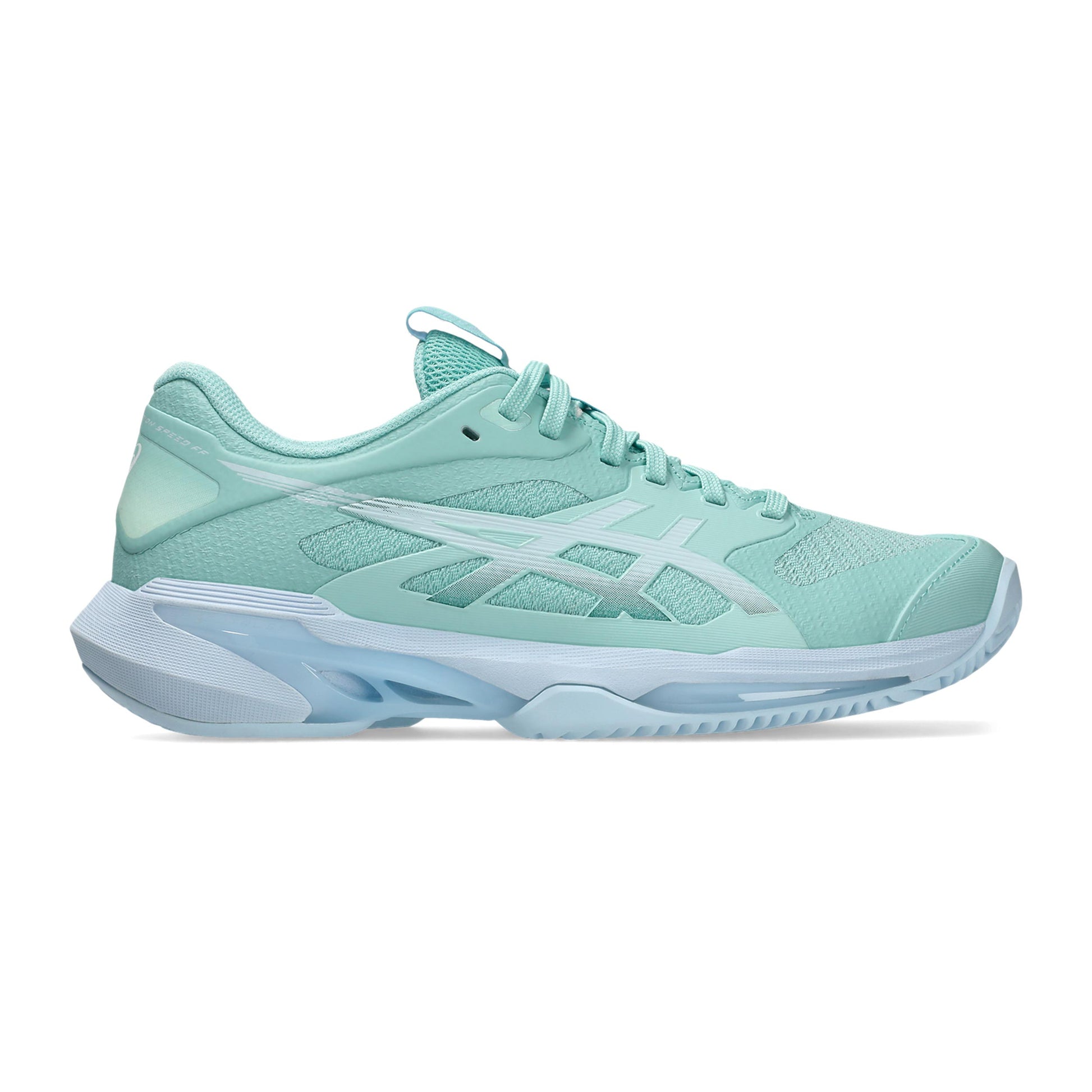 ASICS Solution Speed FF 4 Scarpa per terra rossa Donna - menta, blu chiaro