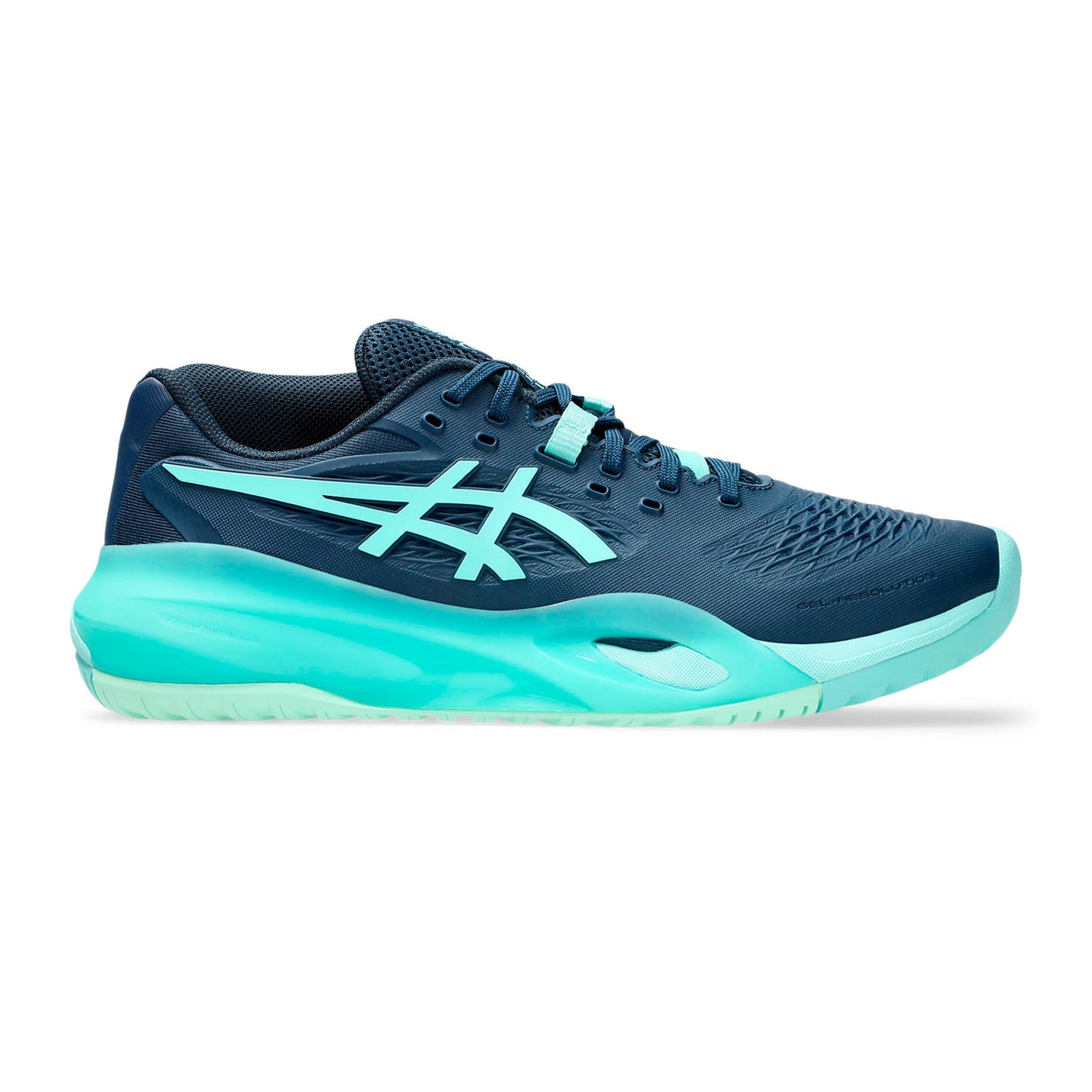 ASICS Gel-Resolution X Scarpa per tutte le superfici Uomini - blu scuro, menta