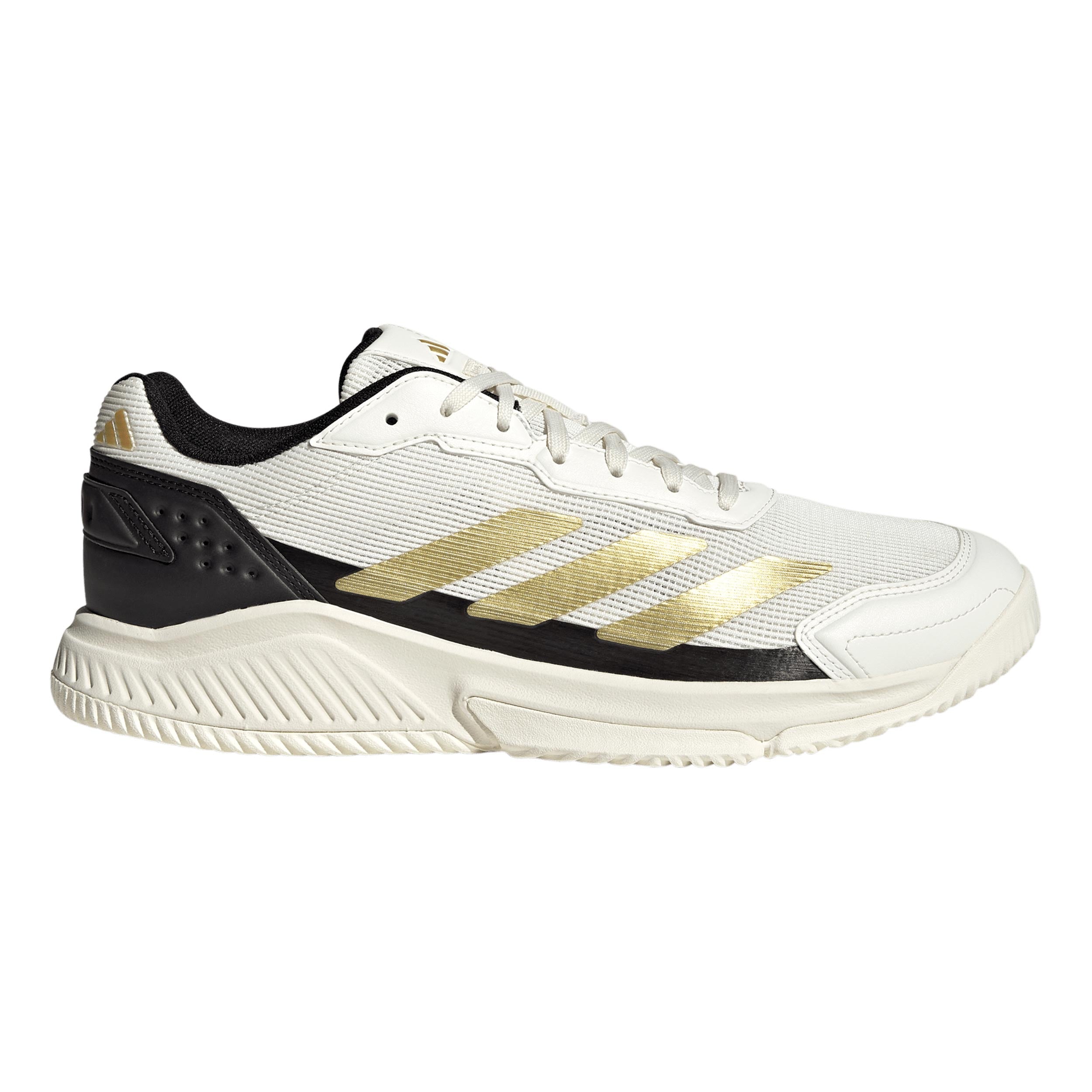 adidas Courtquick Scarpa da padel Uomini - bianco sporco, oro