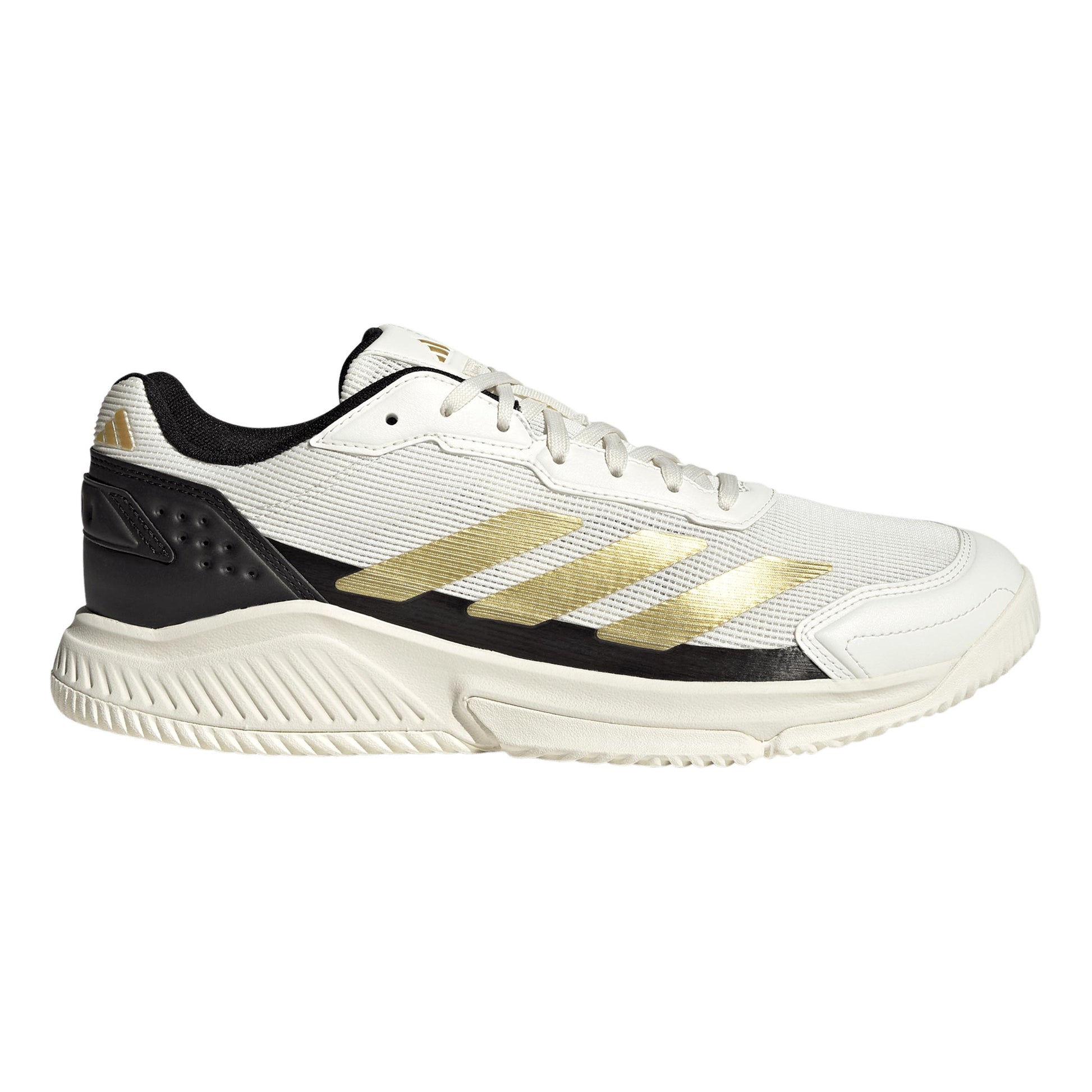 adidas Courtquick Scarpa da padel Uomini - bianco sporco, oro