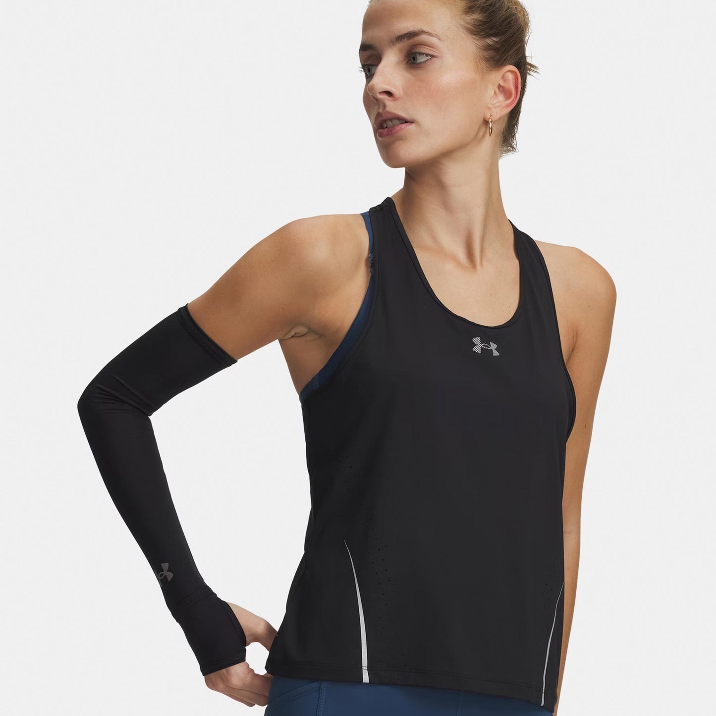 Under Armour Velociti Pro  Camicia da corsa Donna - nero, argento