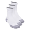 Velociti Run Cush 3p Crew  Calze da corsa Unisex-bianco, bianco