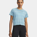 Velociti  Camicia da corsa Donna - blu chiaro, argento