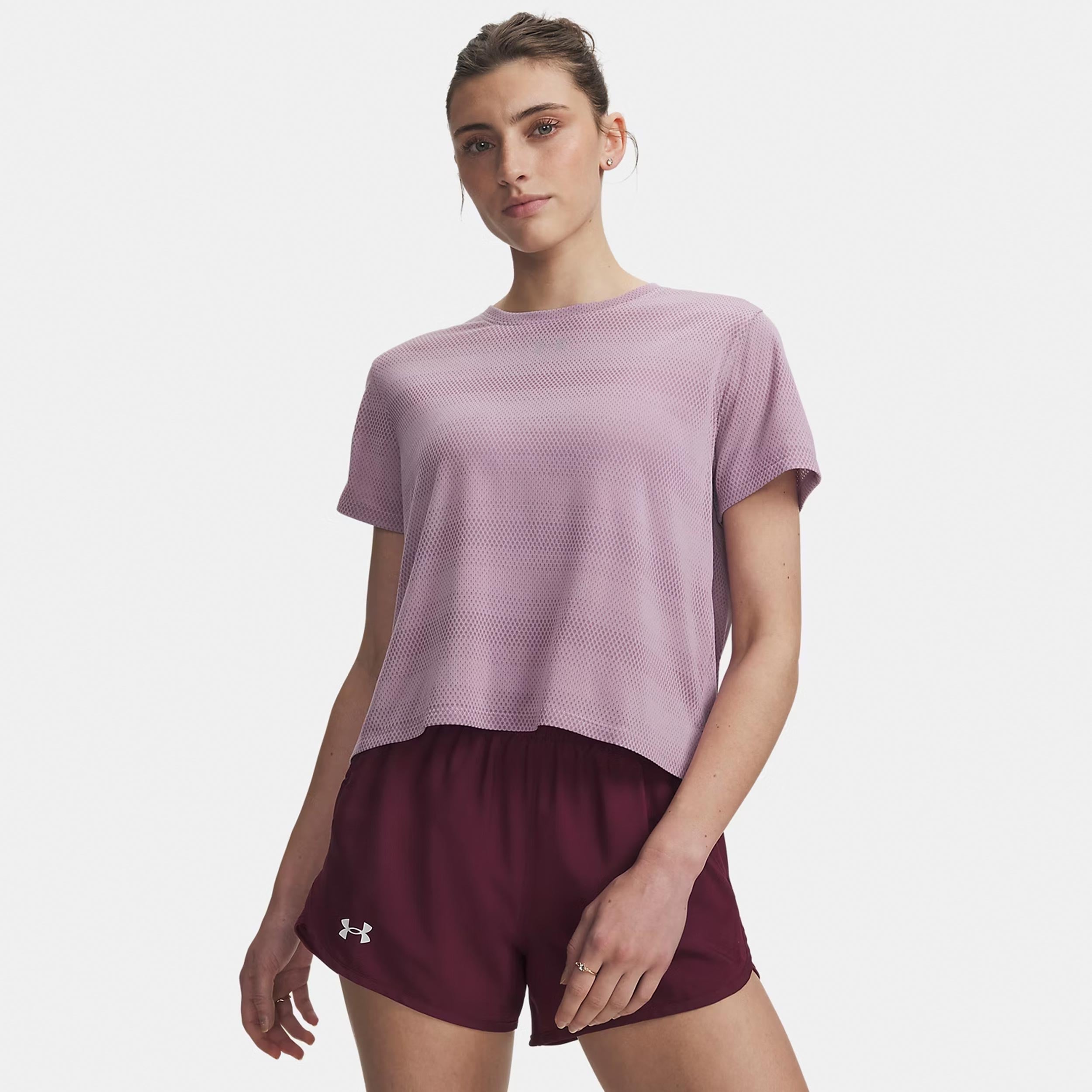 Under Armour Velociti  Camicia da corsa Donna - malva