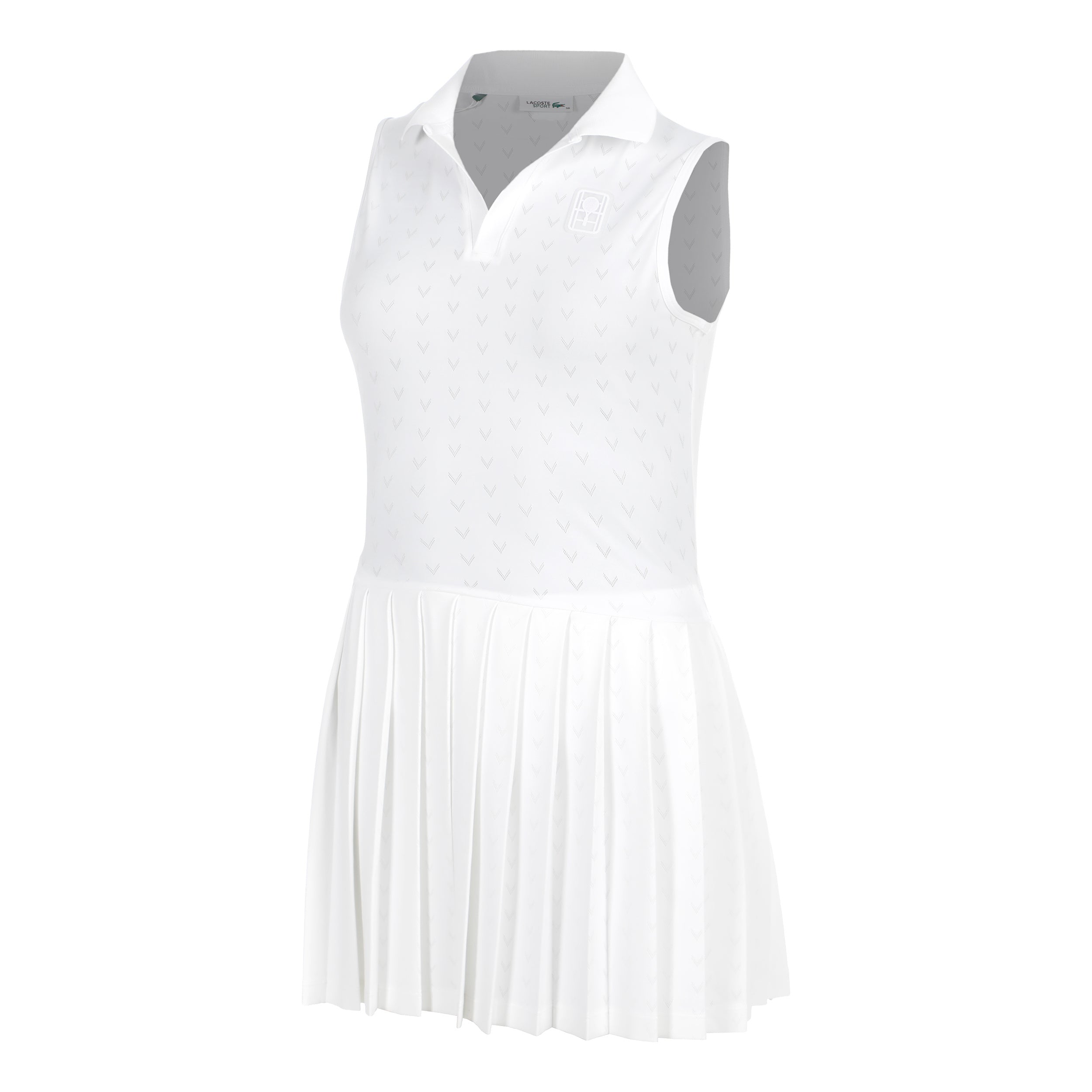 Lacoste Abito Donna - bianco