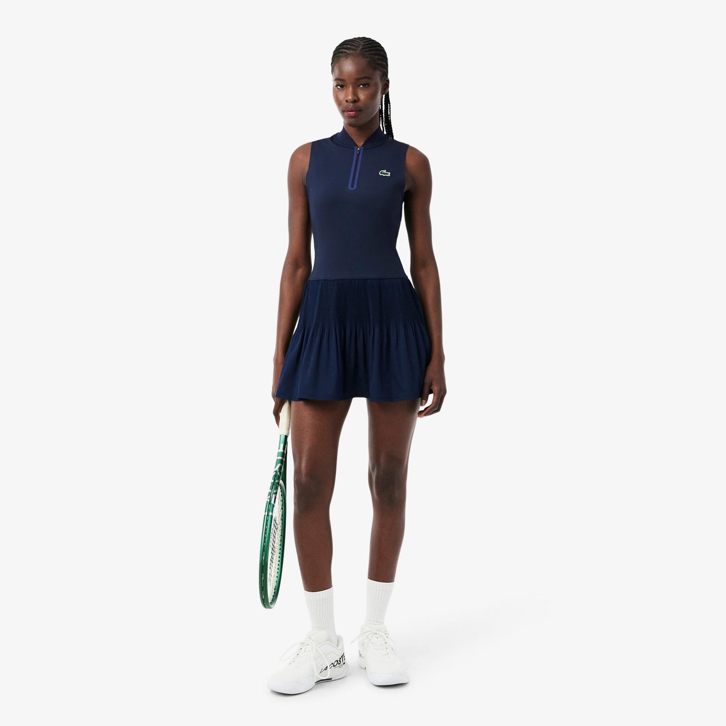 Lacoste Abito Donna - blu scuro