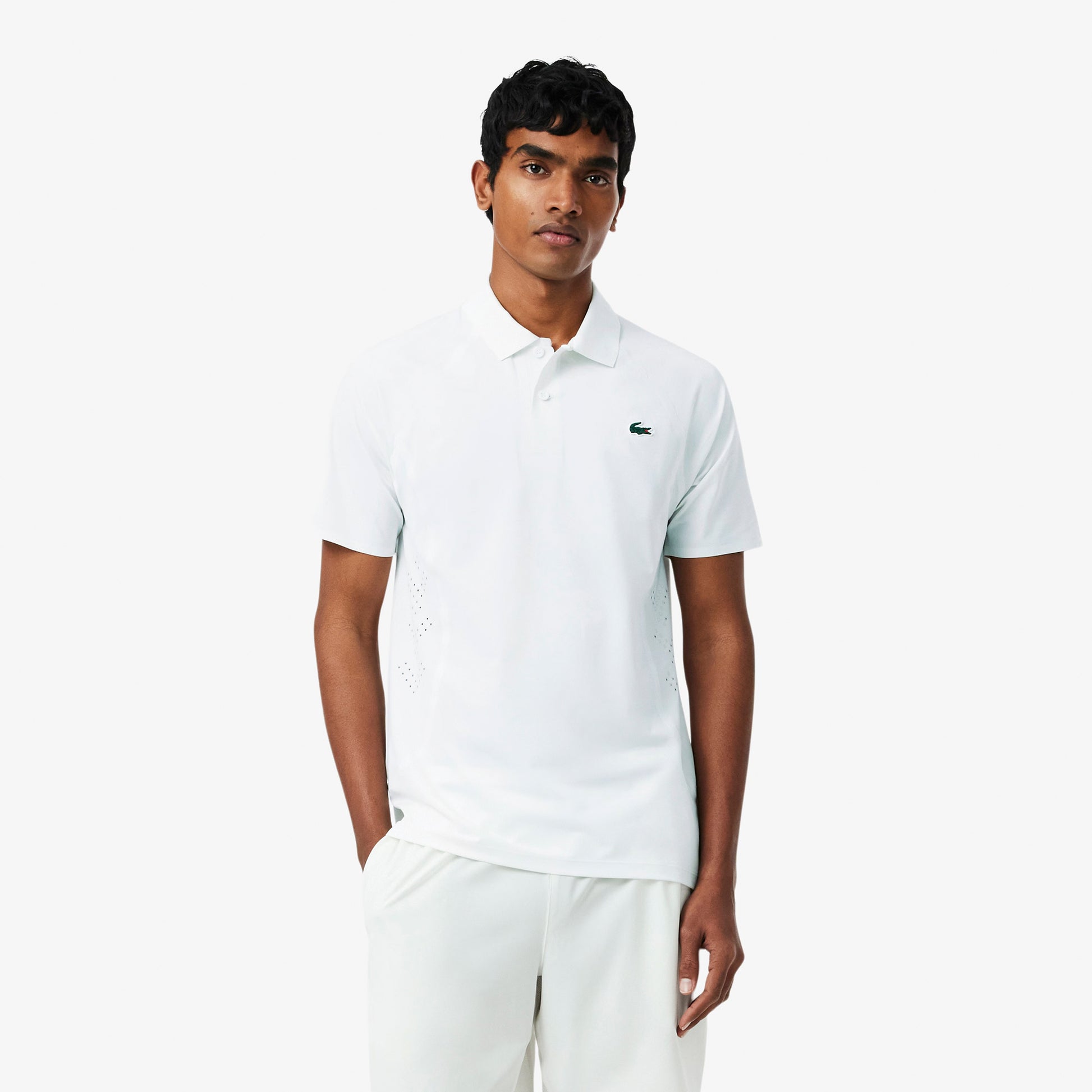 Lacoste Polo Uomini - bianco
