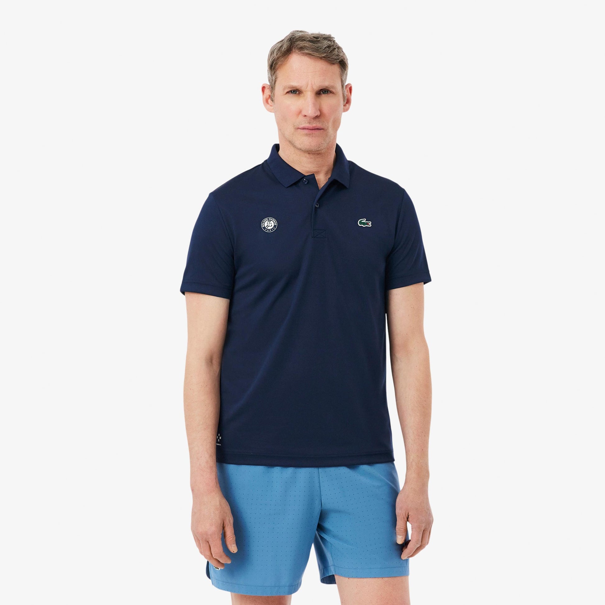 Lacoste Polo Uomini - blu scuro