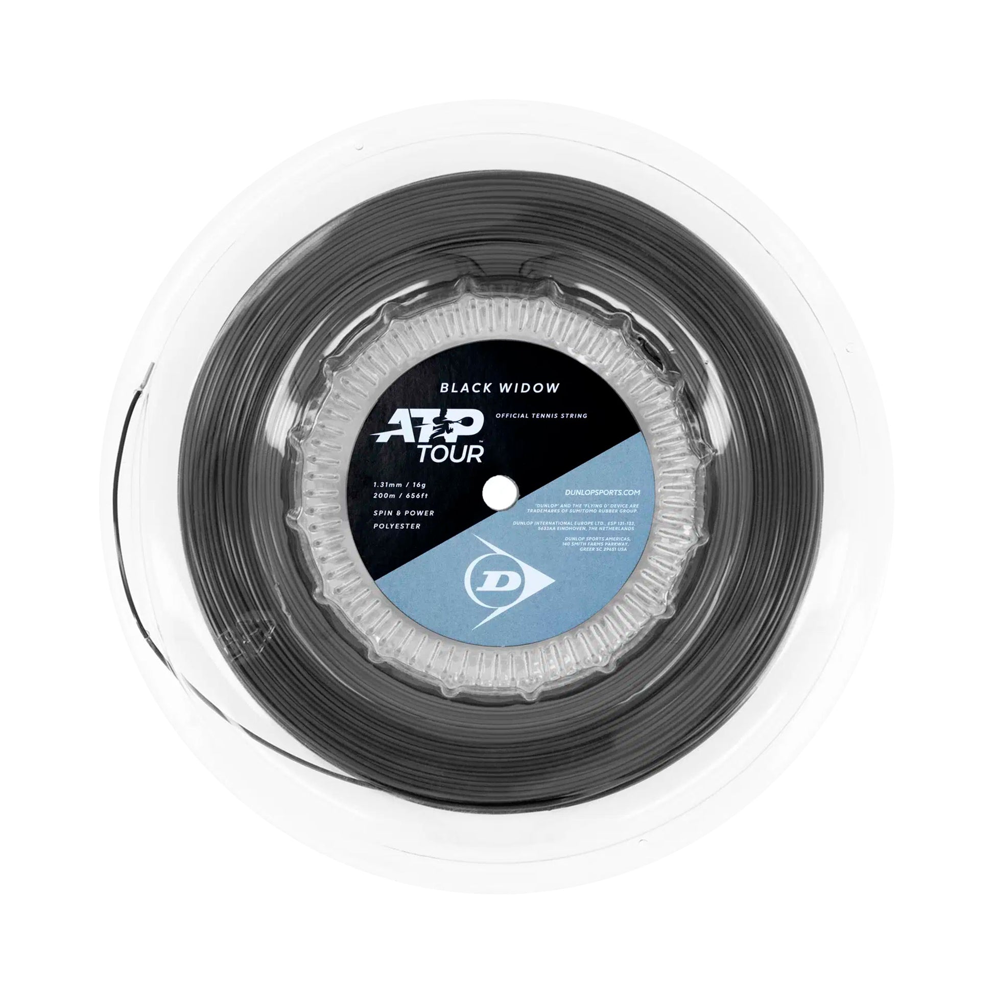 Dunlop BLACK WIDOW Rotolo di corde -nero