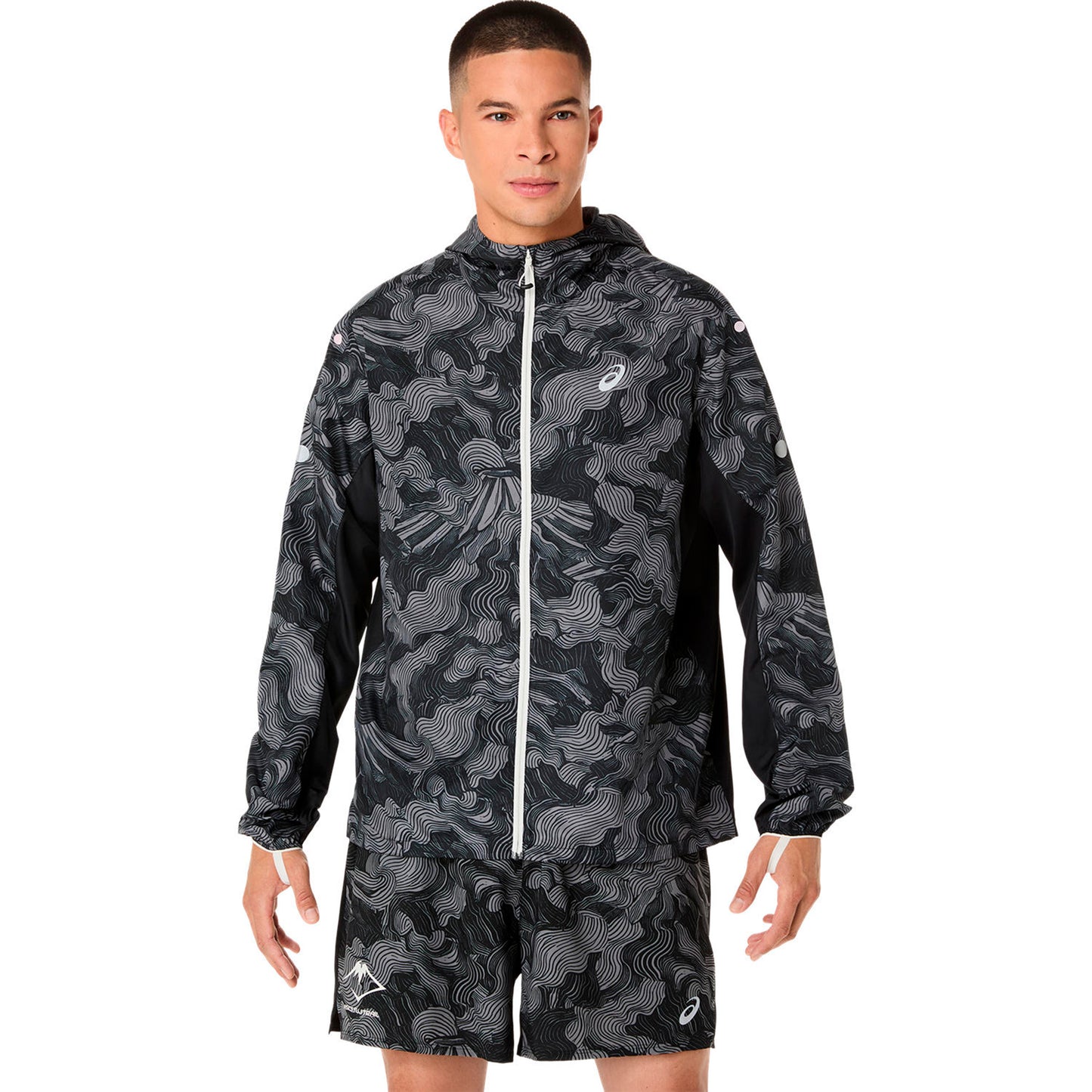 ASICS Fujitrail Packable  Giacca da corsa Uomini - nero