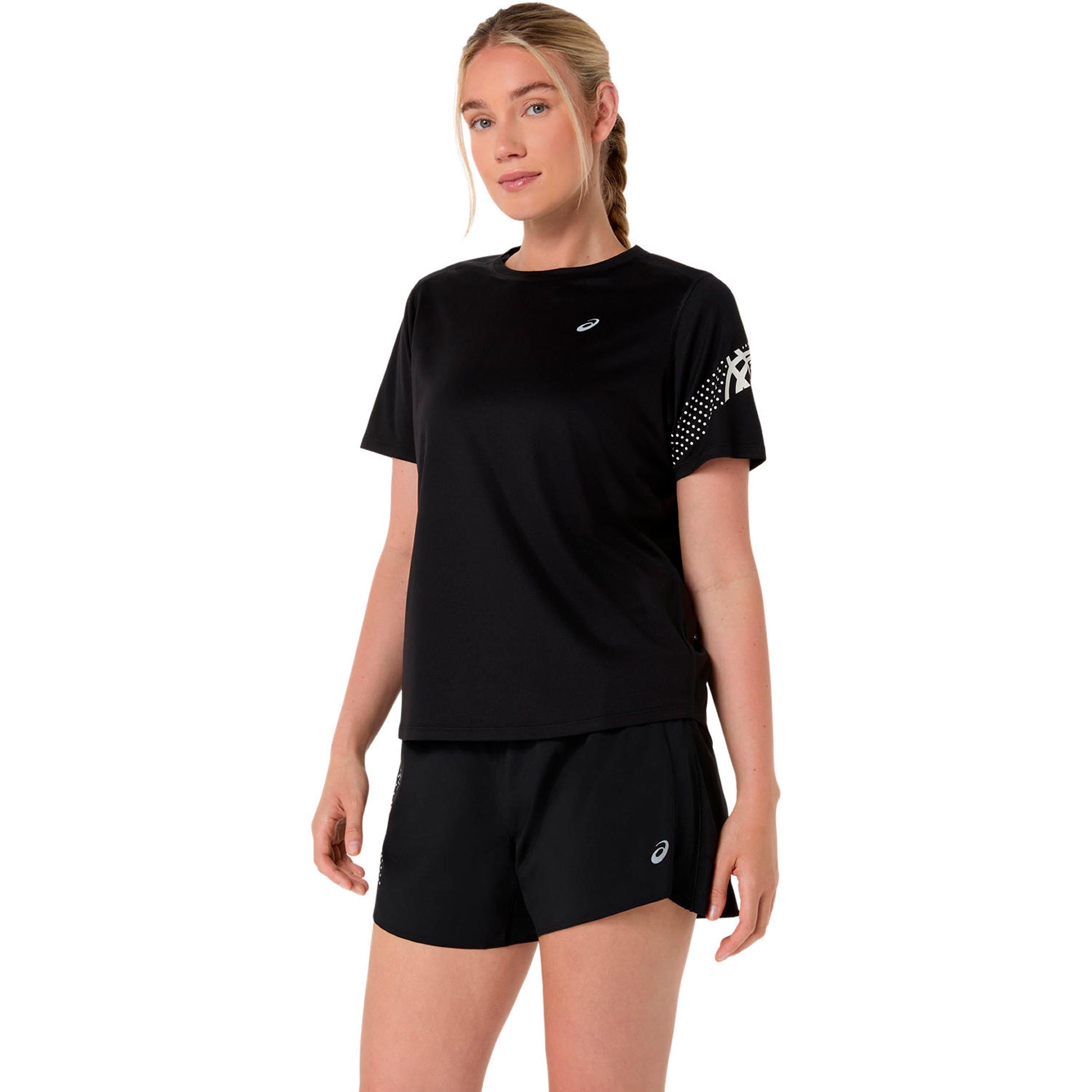 ASICS Icon Camicia da corsa Donna-nero