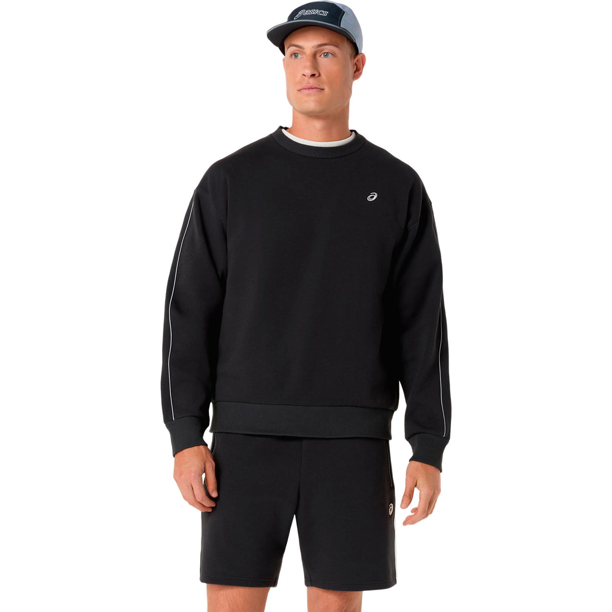 ASICS Track Club Heritage Felpa Unisex - nero