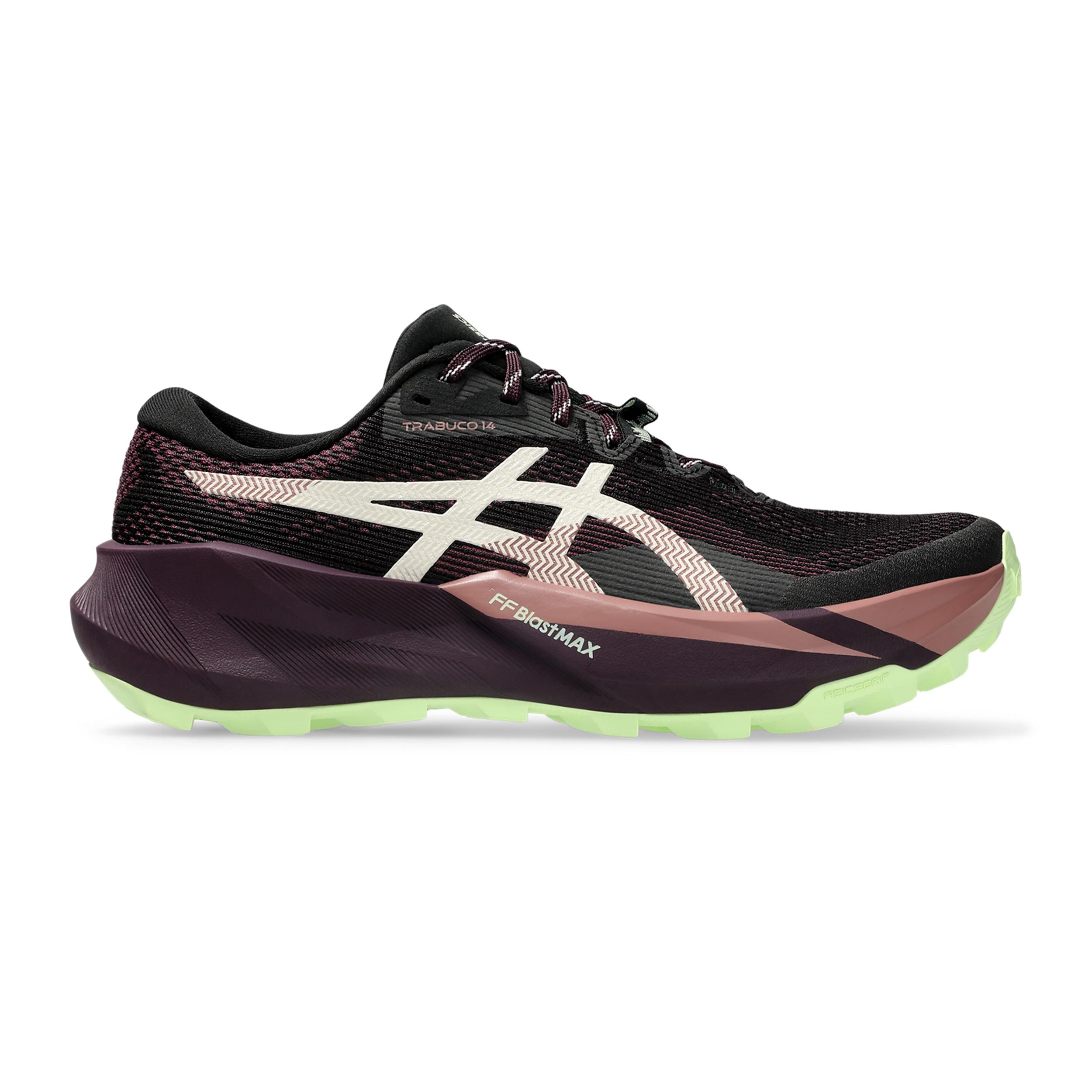 ASICS TRABUCO 14 Scarpa da trail Donna - nero, vino rosso