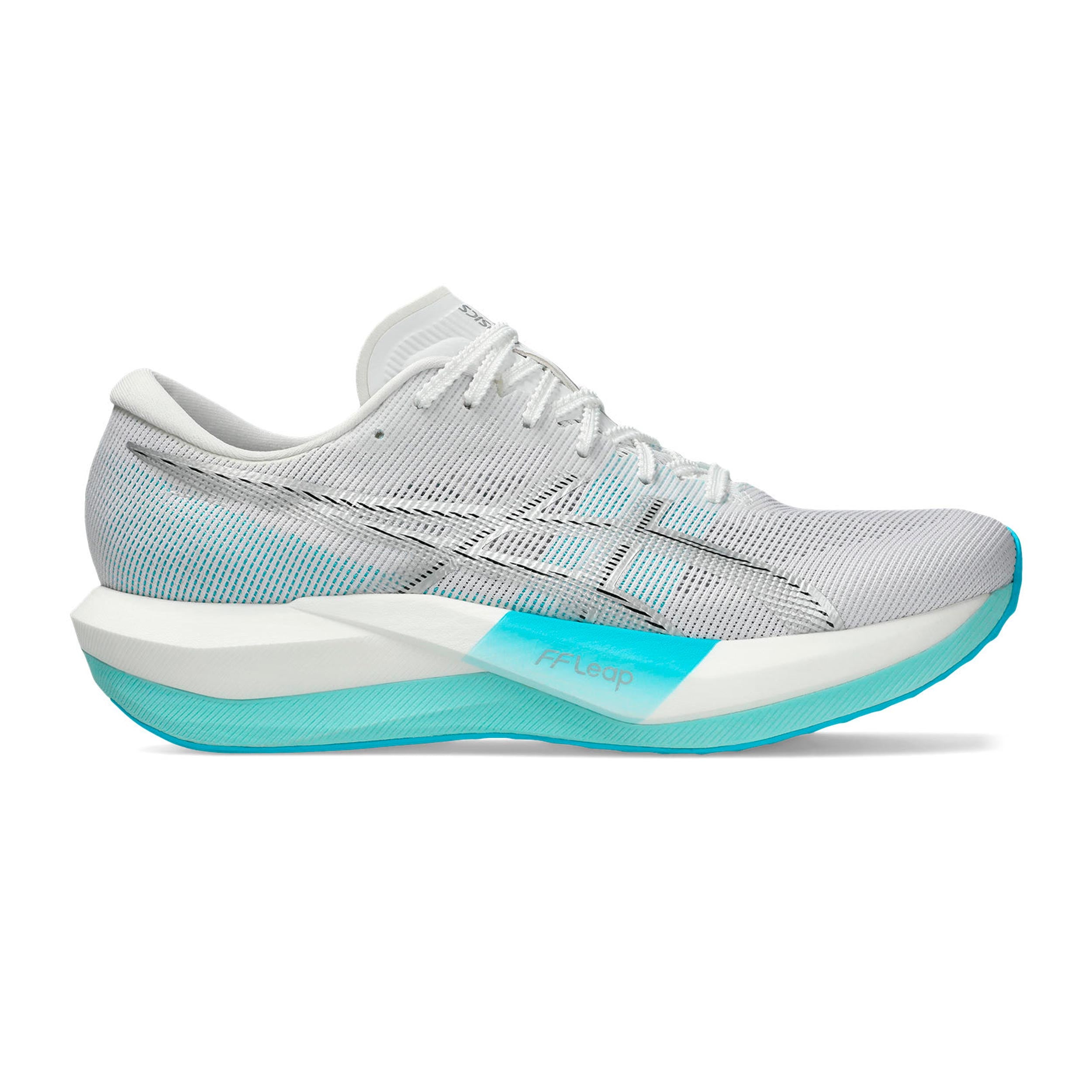 ASICS MAGIC SPEED 5 Scarpa da competizione Unisex - grigio, turchese