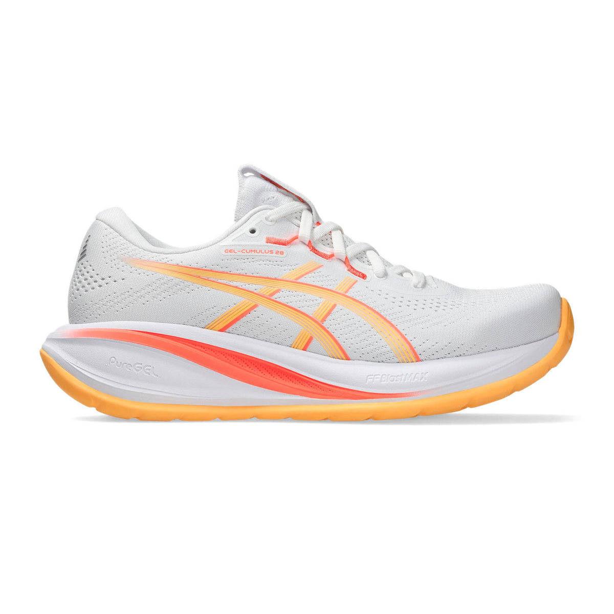 ASICS GEL-CUMULUS 28 Scarpe neutrali Donna - bianco, arancione