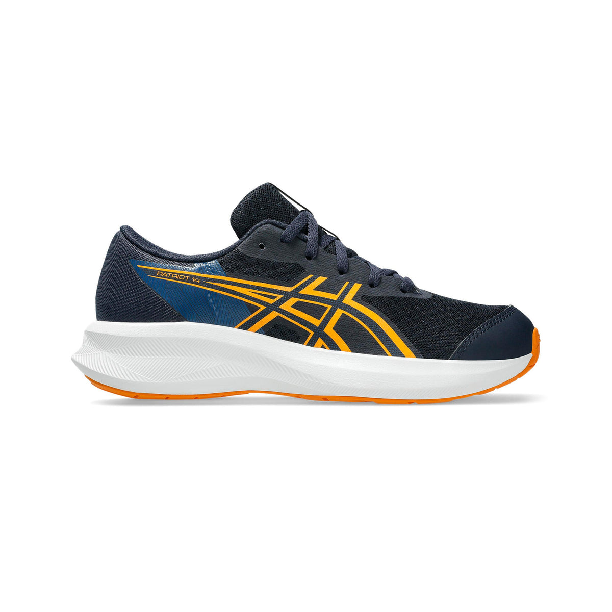 ASICS Patriot 14 GS Scarpe neutrali Bambini - blu scuro, giallo