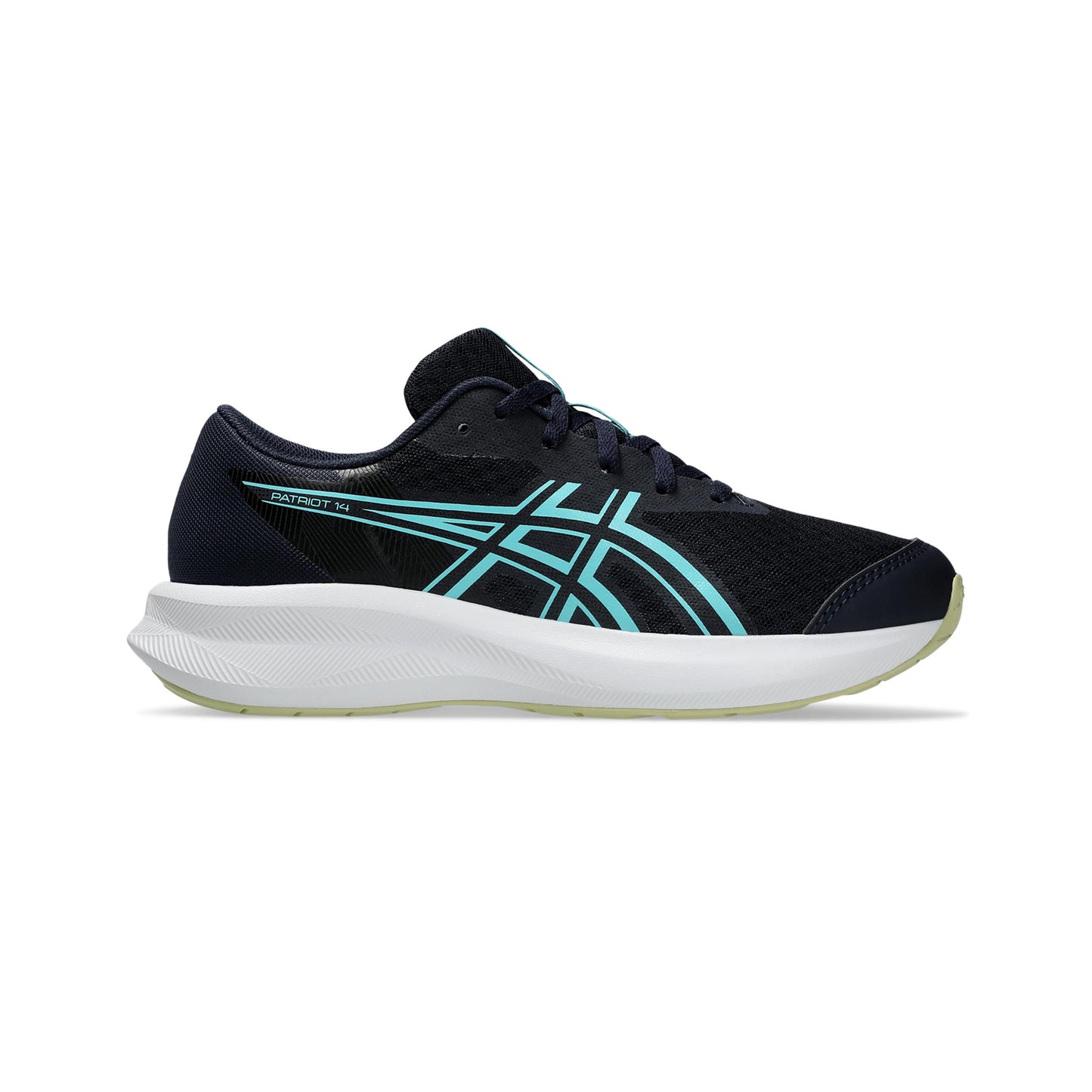 ASICS PATRIOT 14 GS Scarpe neutrali Bambini - blu scuro, turchese