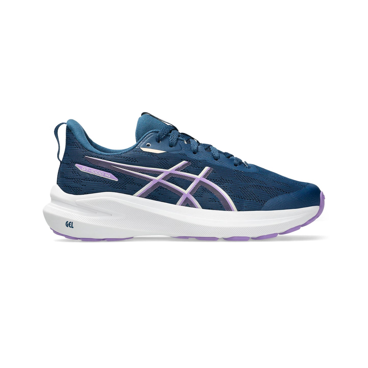 ASICS GT-1000 14 GS Scarpa stabile Bambini - blu, lilla