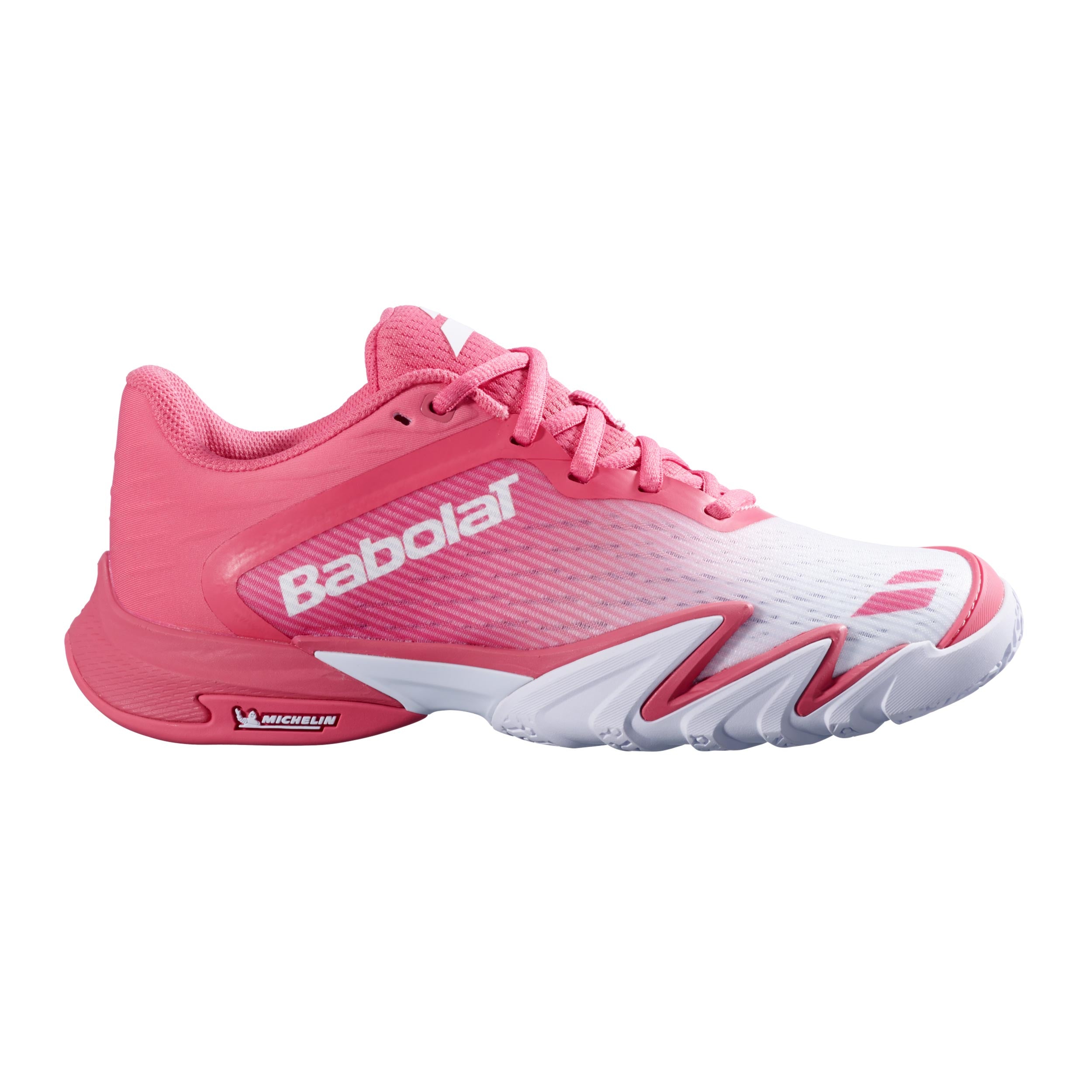 Babolat Premura 3 PADL Scarpa da padel Donna-corallo, bianco