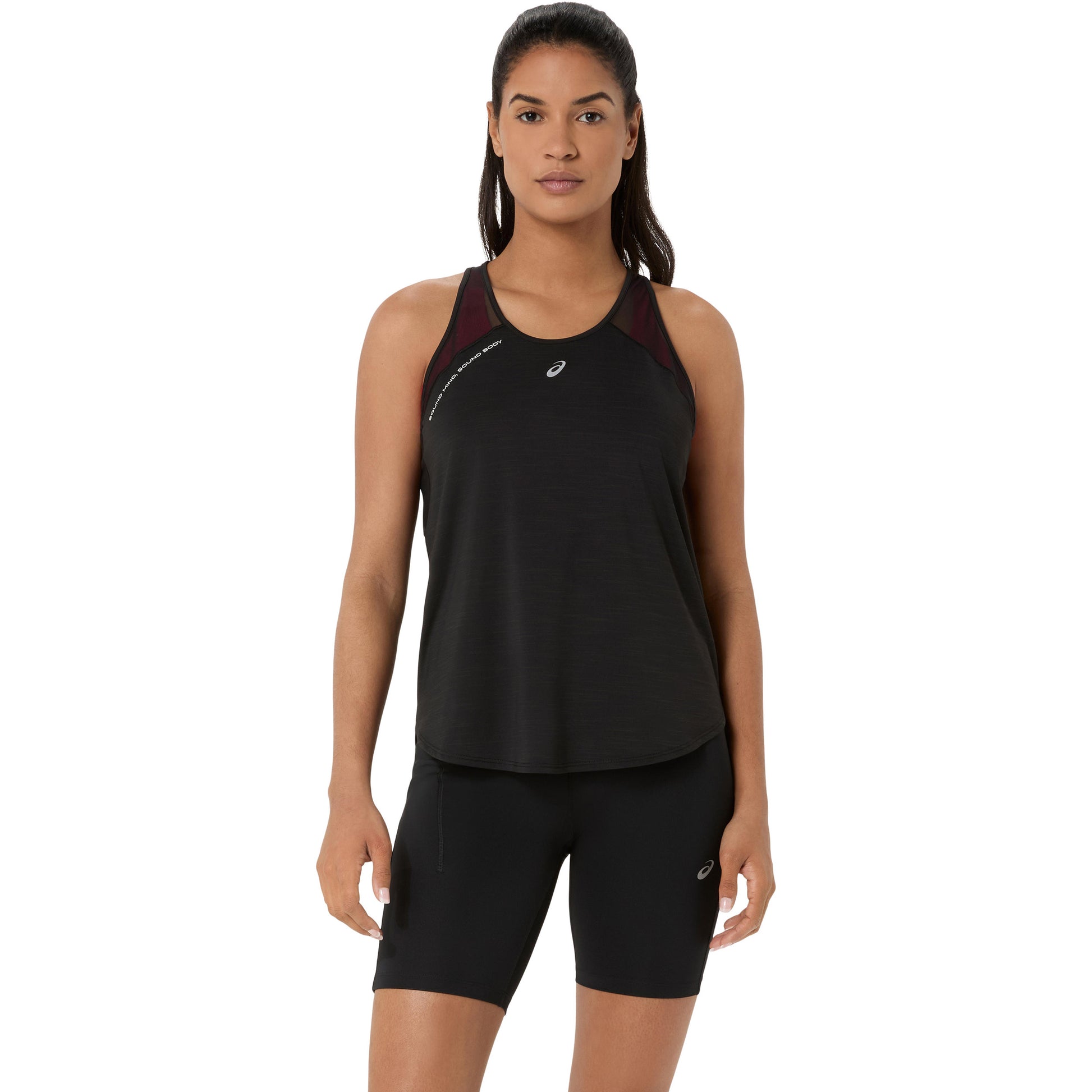 ASICS Road  Camicia da corsa Donna - nero