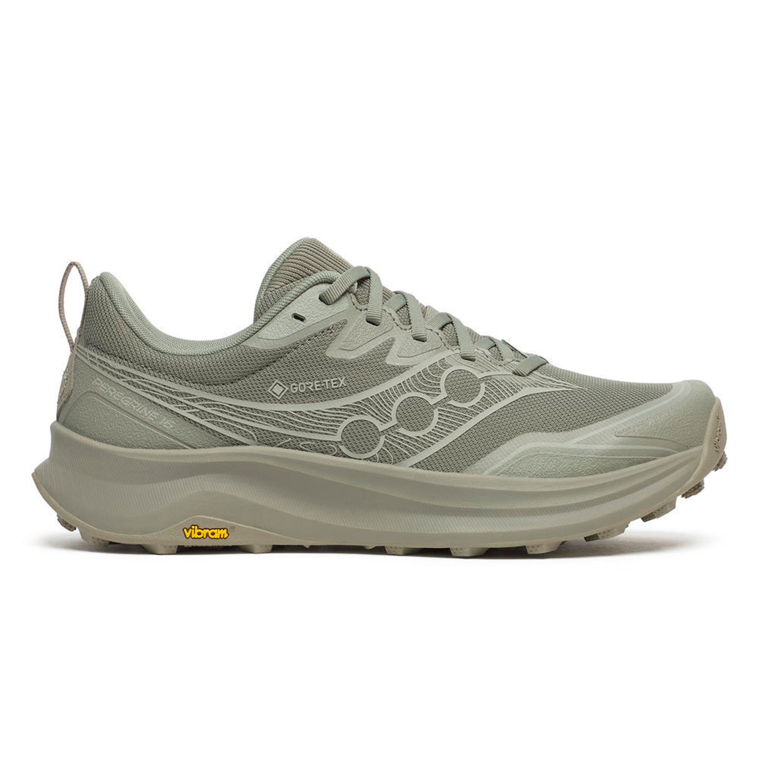 Saucony Peregrine 16 GTX Scarpa da trail Uomini - oliva, cachi