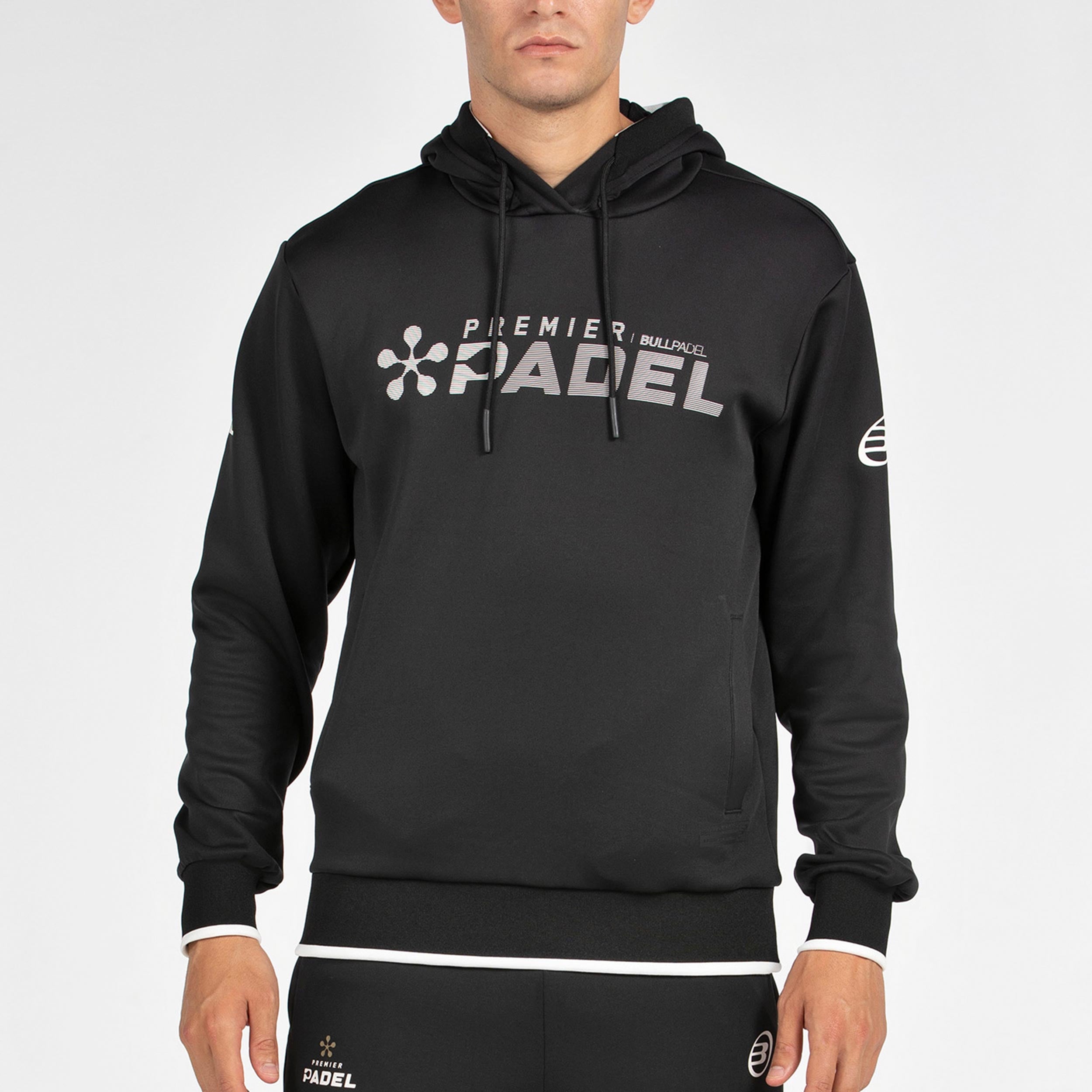 Bullpadel Piatro Felpa con cappuccio Uomini - nero