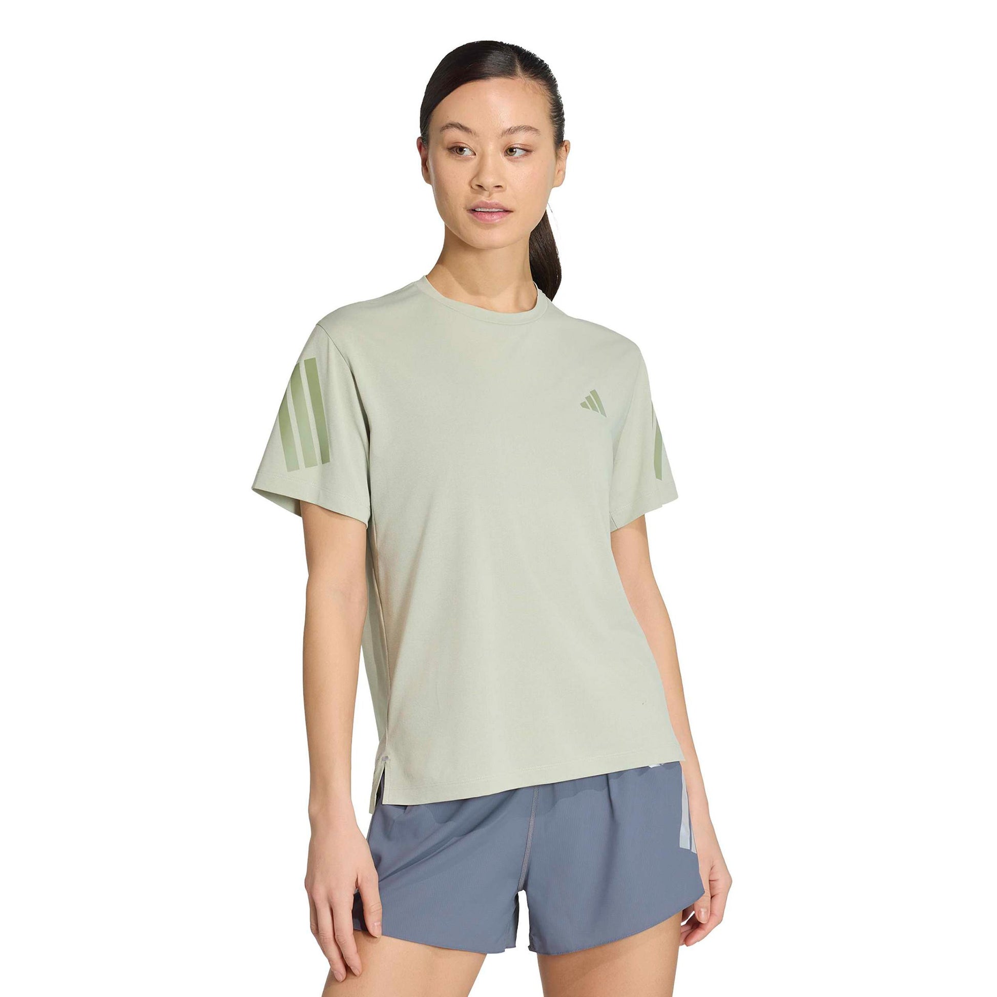 adidas adi365 Camicia da corsa Donna - oliva