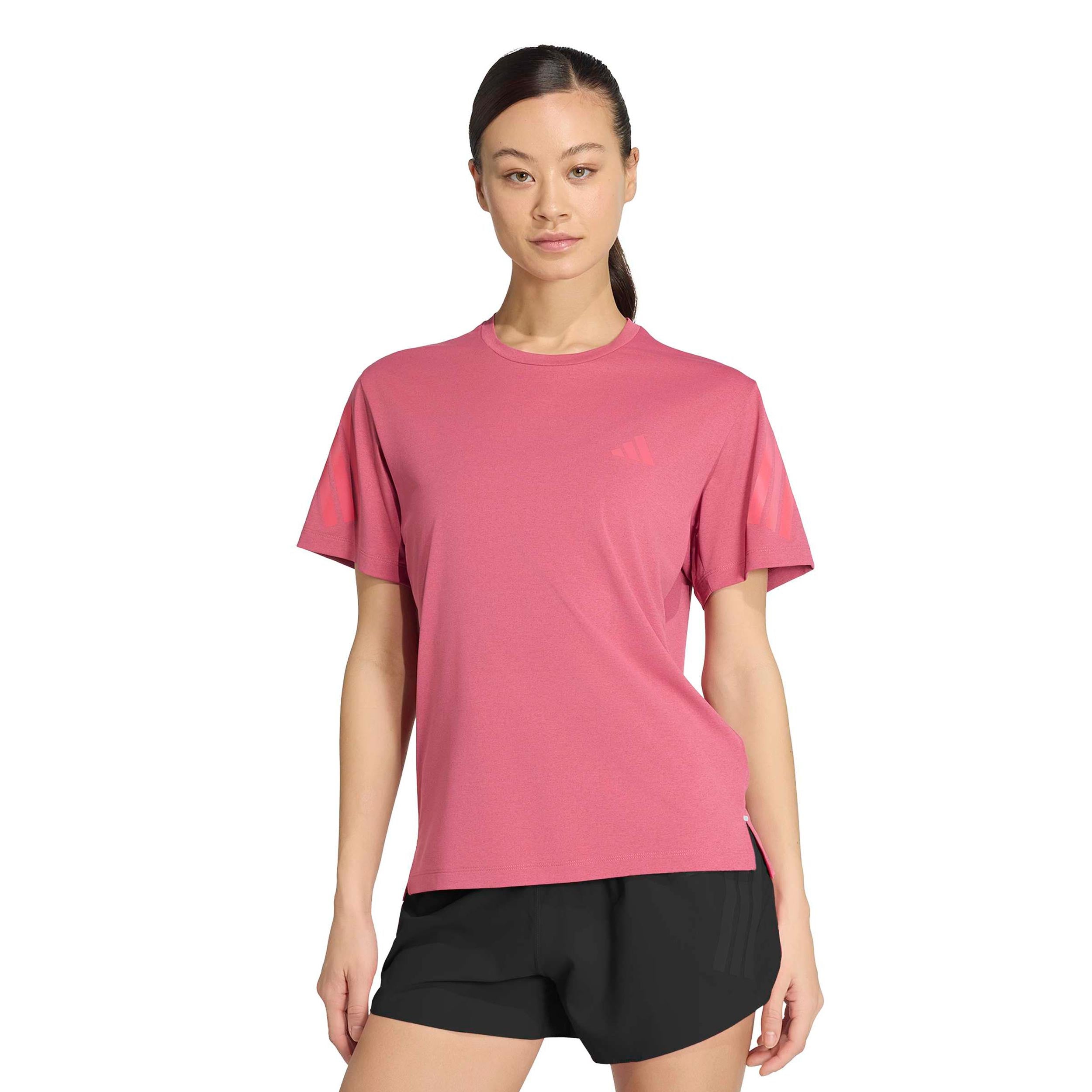 adidas adi365 Camicia da corsa Donna - vino rosso
