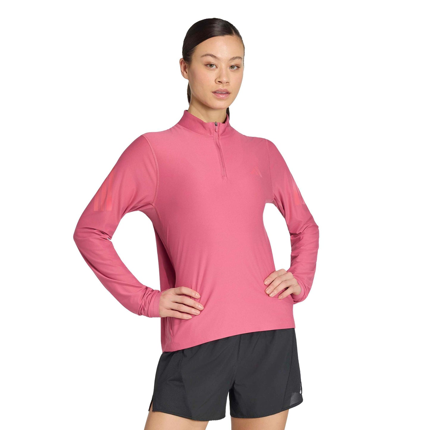 adidas adi365 Camicia da corsa Donna - vino rosso