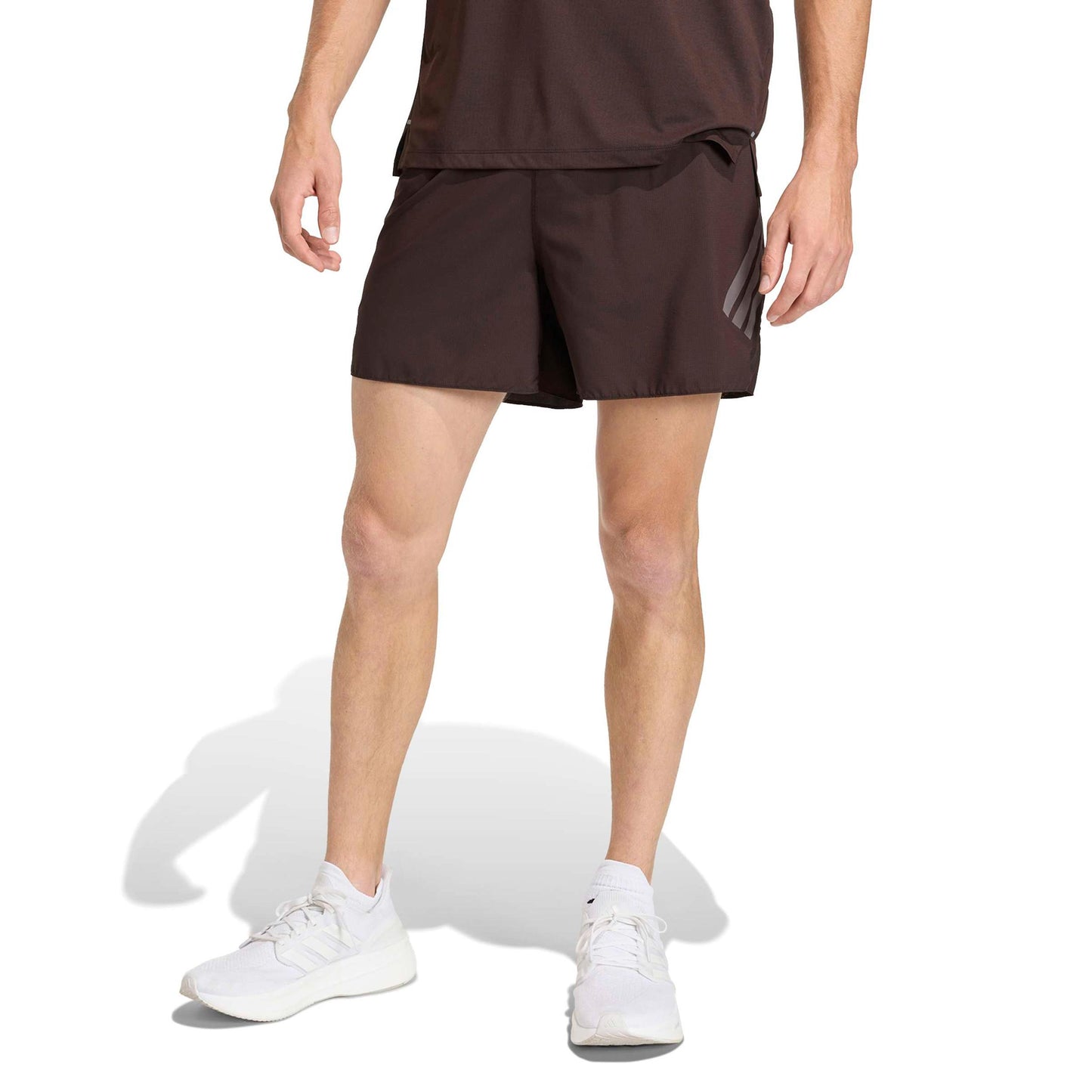 adidas adi365 5in  Pantaloncini da corsa Uomini-grigio scuro