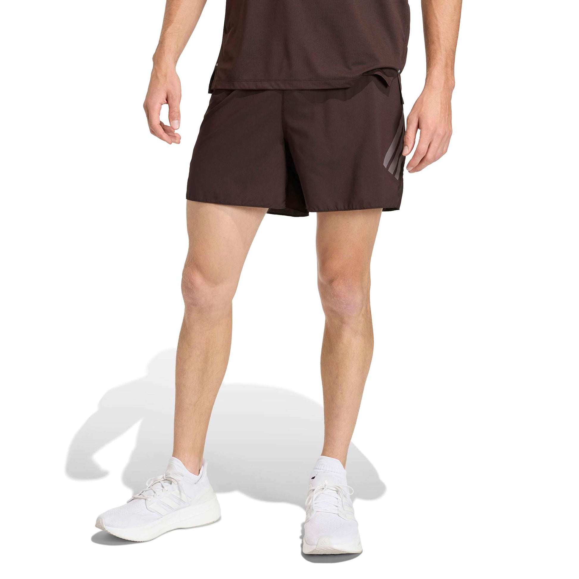 adidas adi365 5in  Pantaloncini da corsa Uomini-grigio scuro